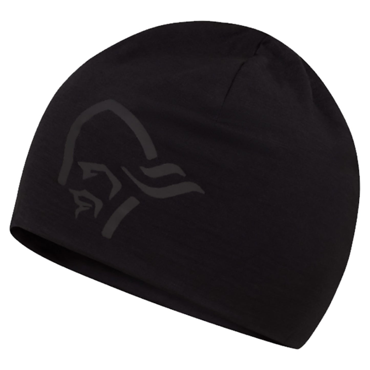 Norrona pureUll 180 Merino Beanie - CAVIAR
