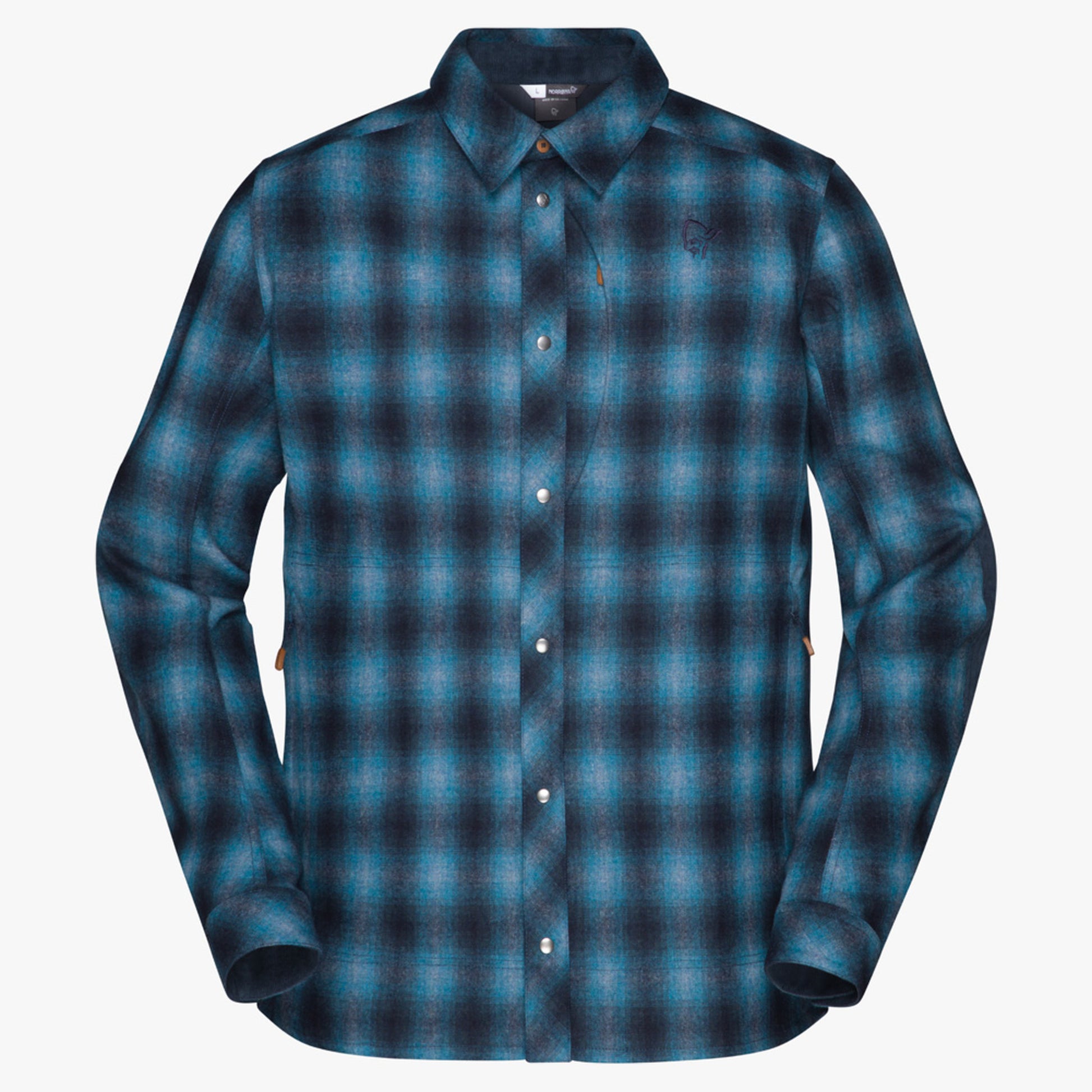 Norrona Tamok Wool Men's Shirt - INDIGO NIGHT - XL