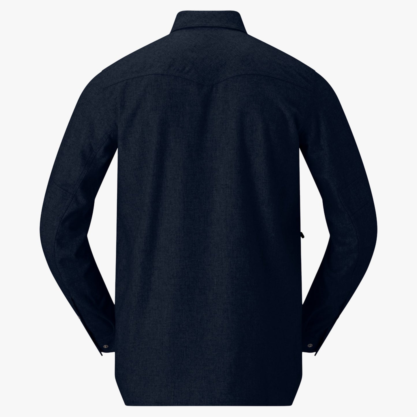 Norrona Tamok Wool Plain Men's Shirt - Caviar Melagne  - XL