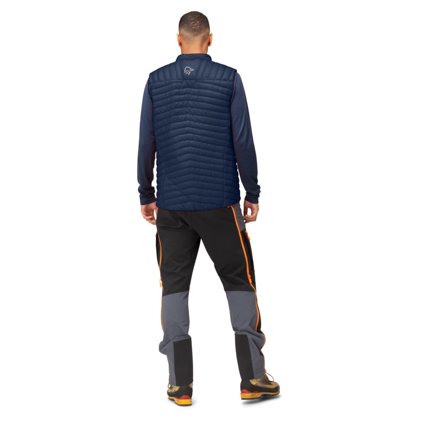 Norrona Trollveggen Superlight Down850 Men's Vest - INDIGO NIGHT - XL