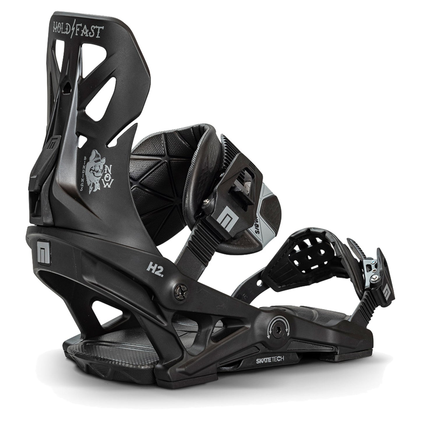 NOW Brigade Snowboard Bindings - BLACK - S