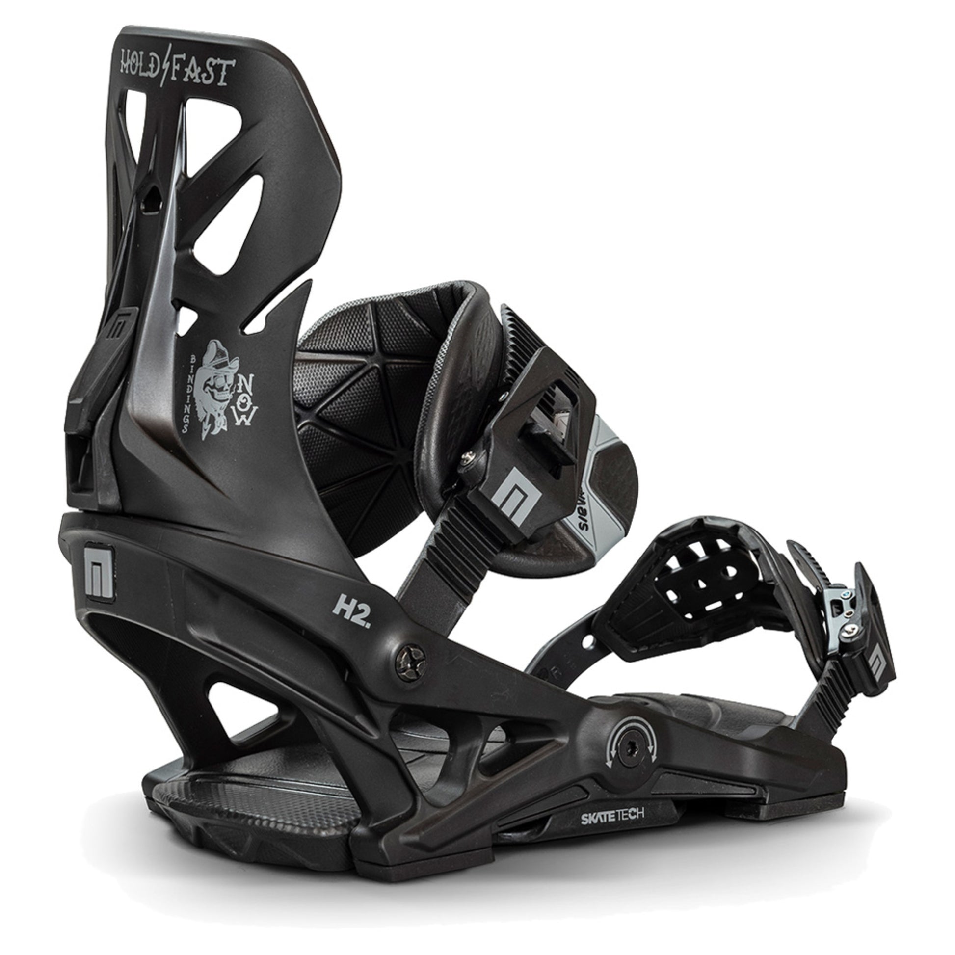 NOW Brigade Snowboard Bindings - BLACK - S