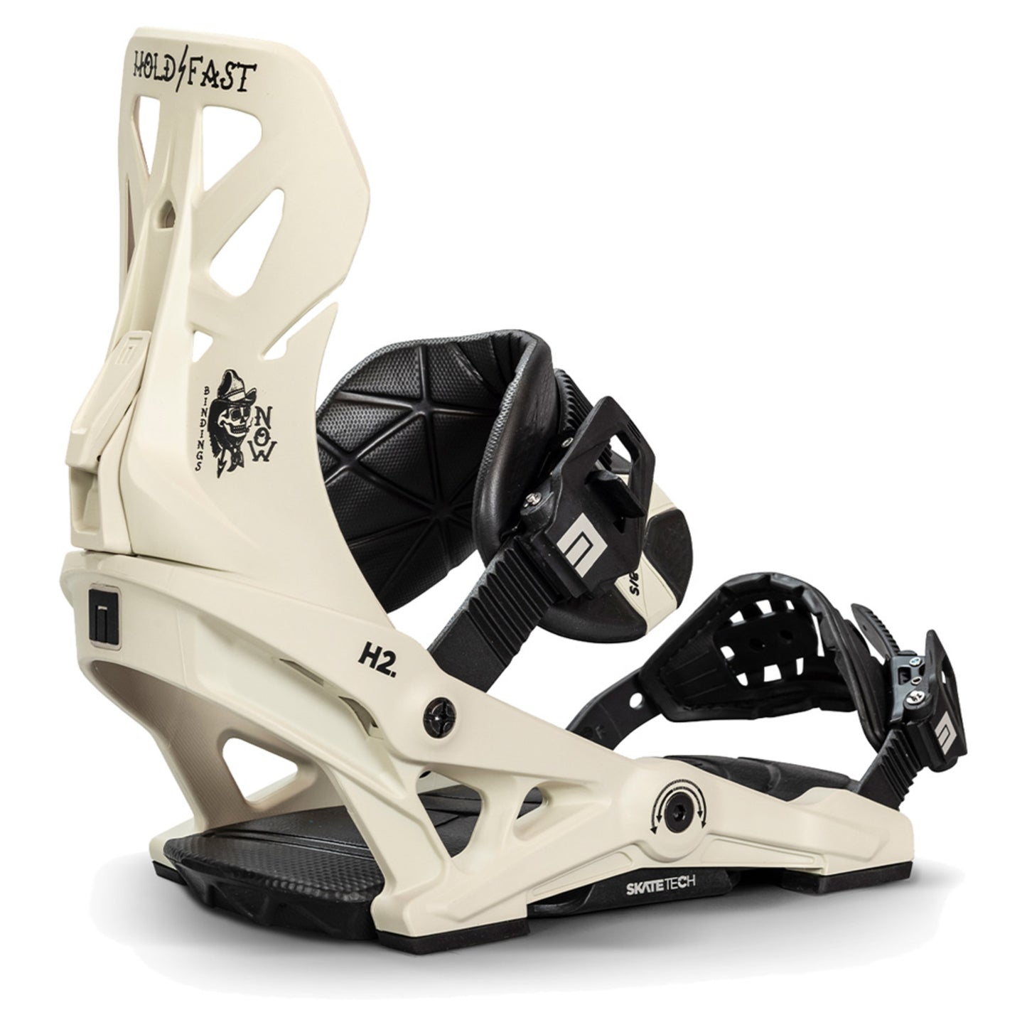 NOW Brigade Snowboard Bindings - BONE - S