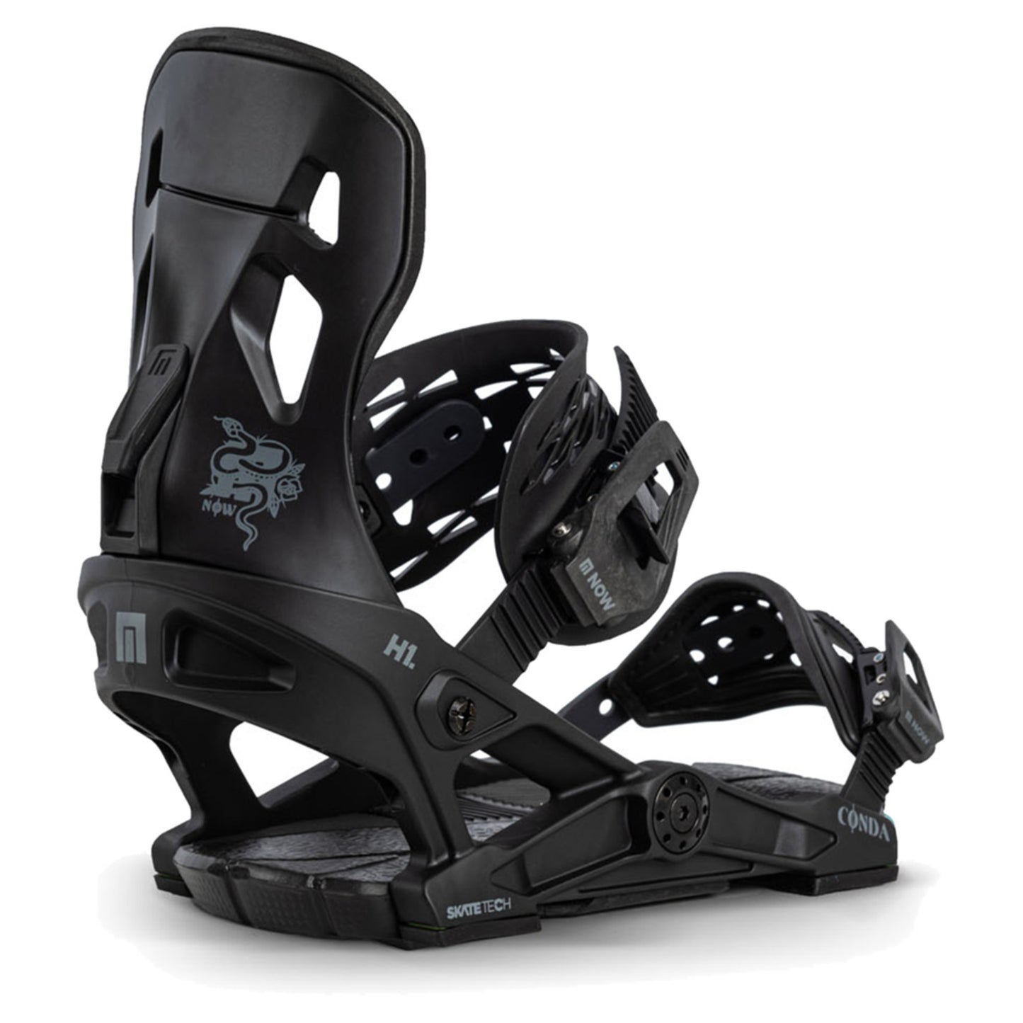 NOW Conda Women's Snowboard Bindings - BLACK - S