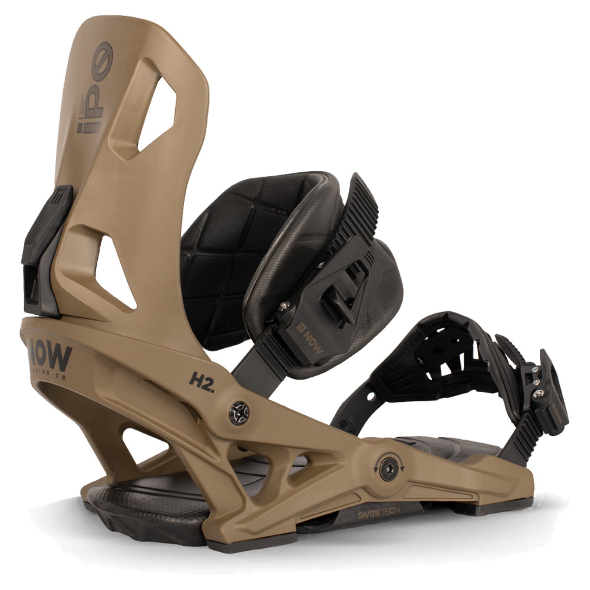 NOW Ipo Snowboard Bindings - CHOCOLATE - M