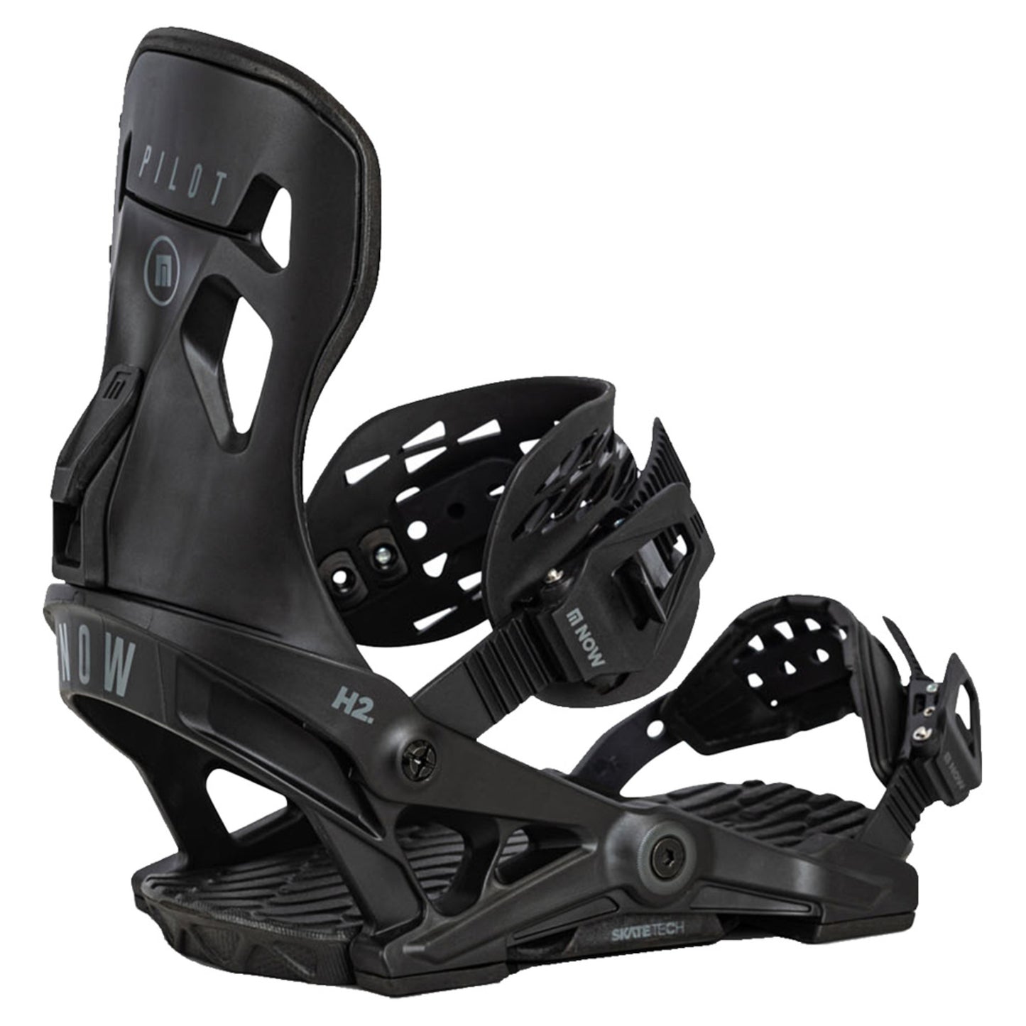 NOW Pilot Snowboard Bindings - BLACK - M