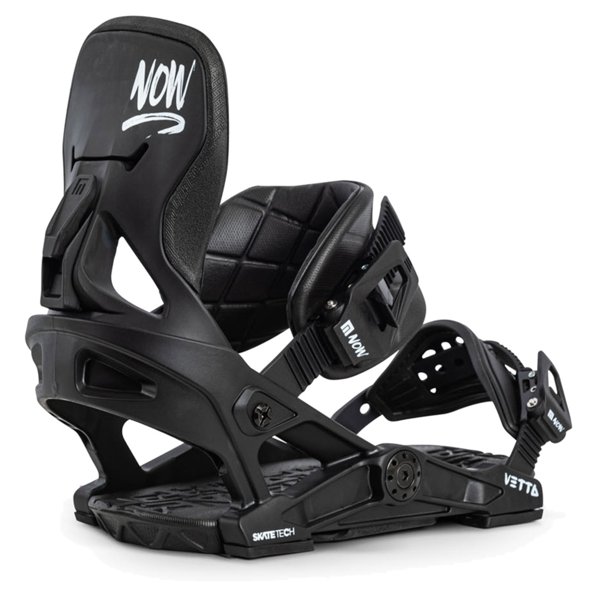 NOW Vetta Women's Snowboard Bindings - BLACK - S