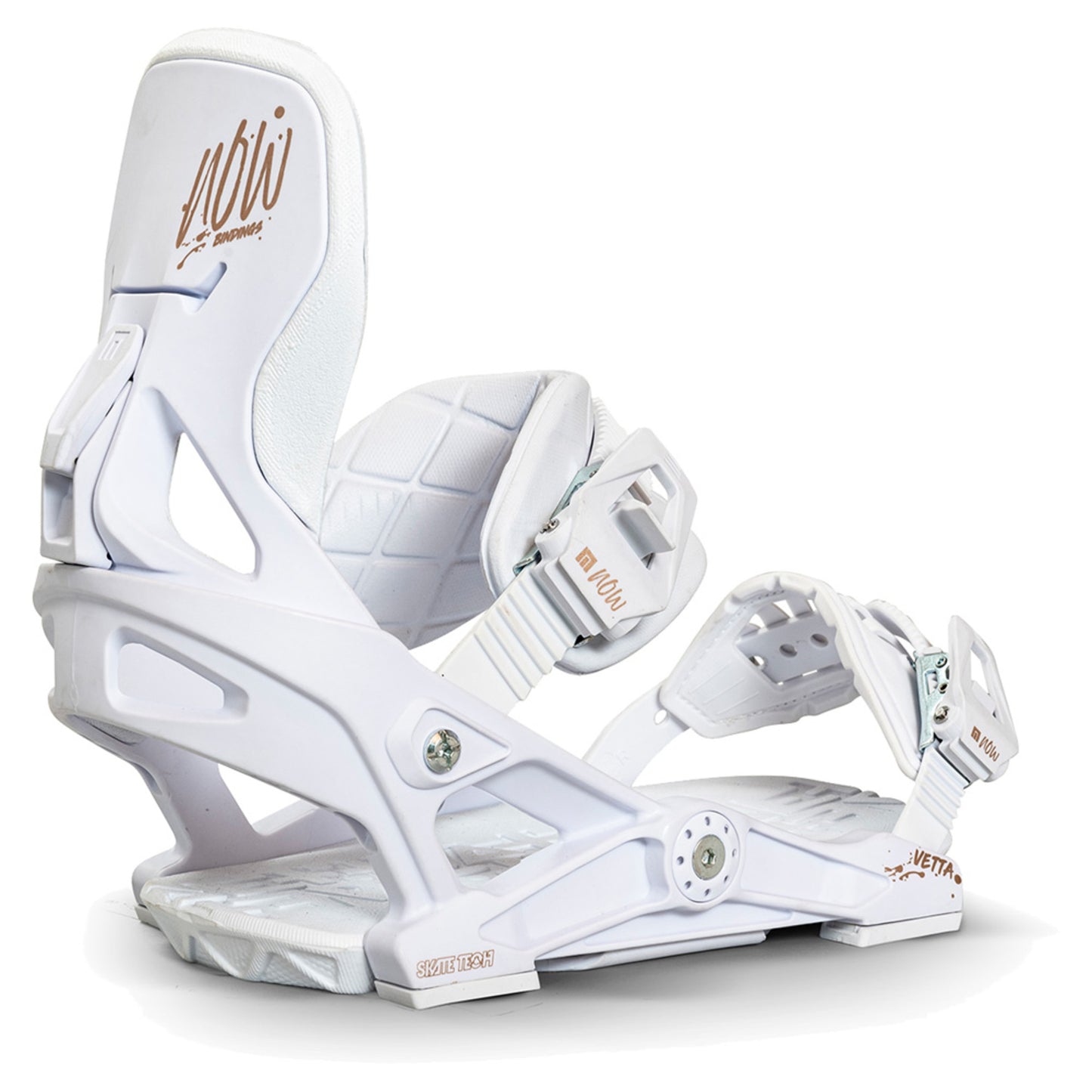 NOW Vetta Women's Snowboard Bindings - WHITE - S