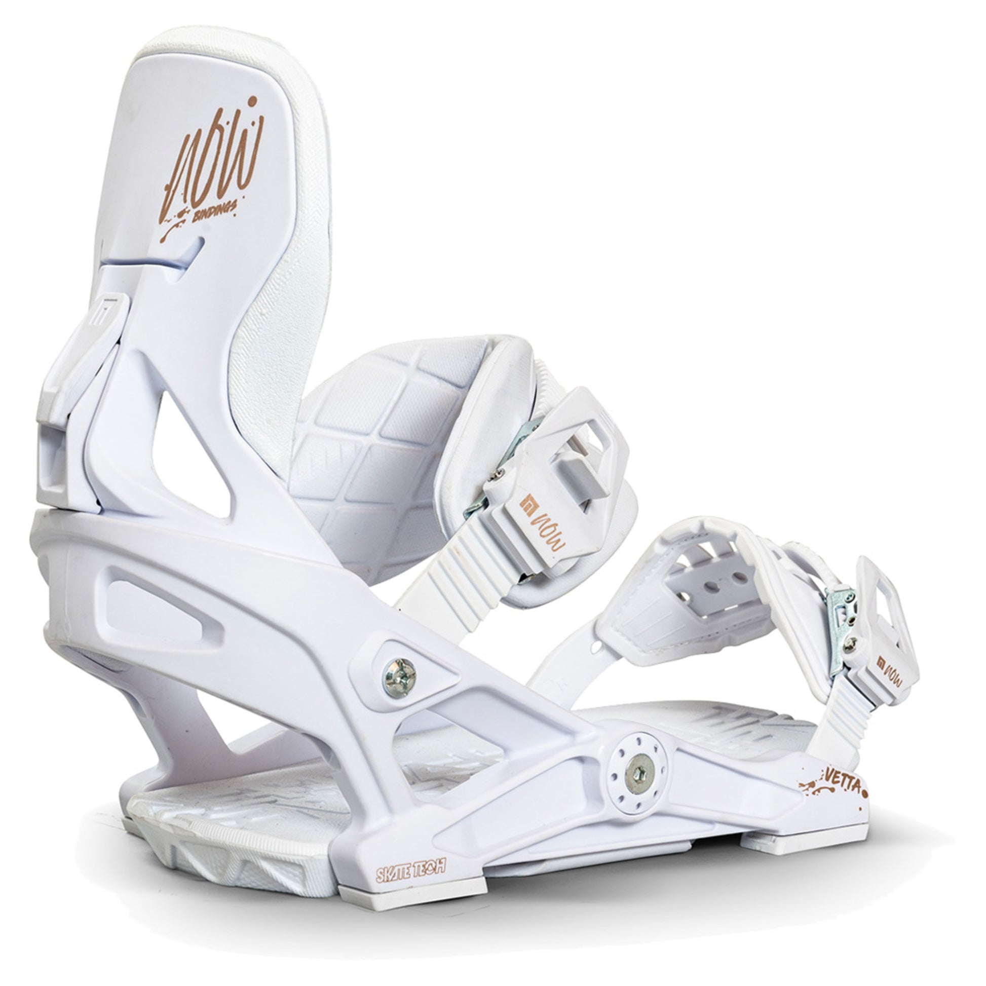NOW Vetta Women's Snowboard Bindings - WHITE - S