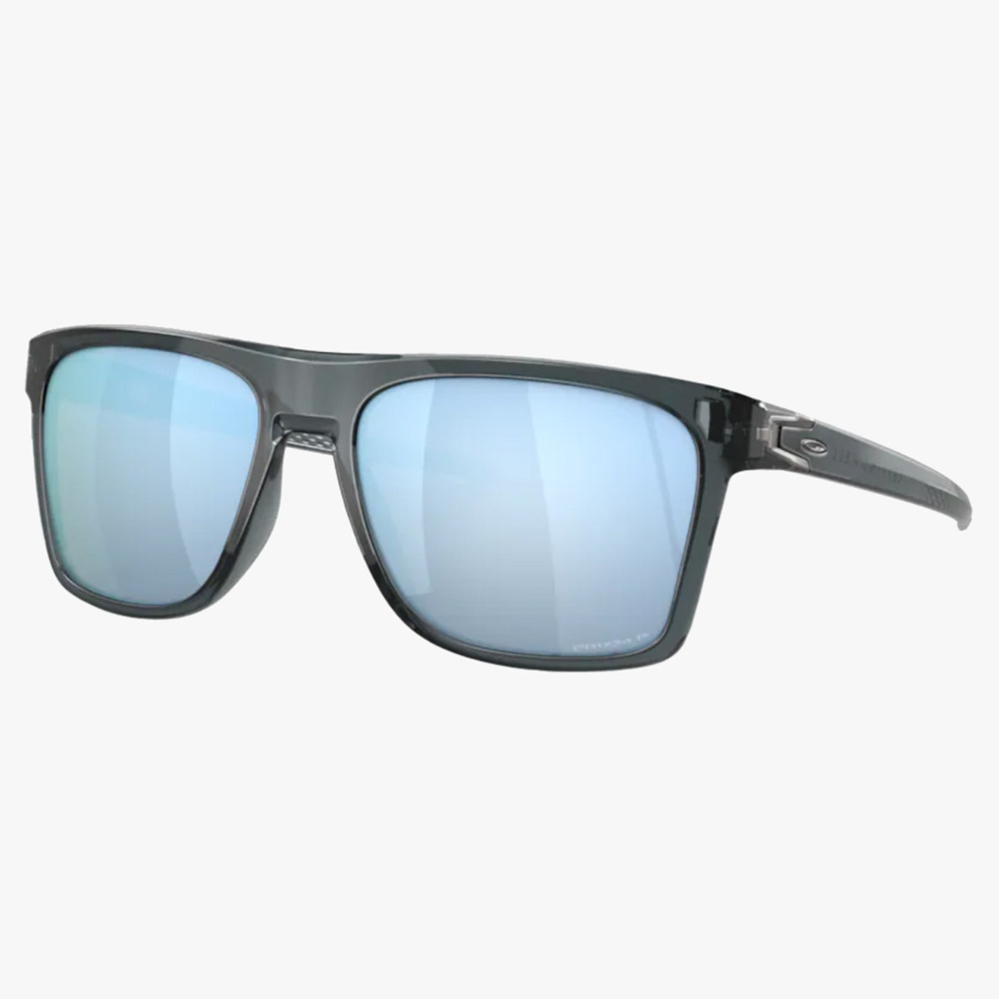 Oakley Leffingwell Sunglasses - Crystal Black - Prizm Deep Water Polarized