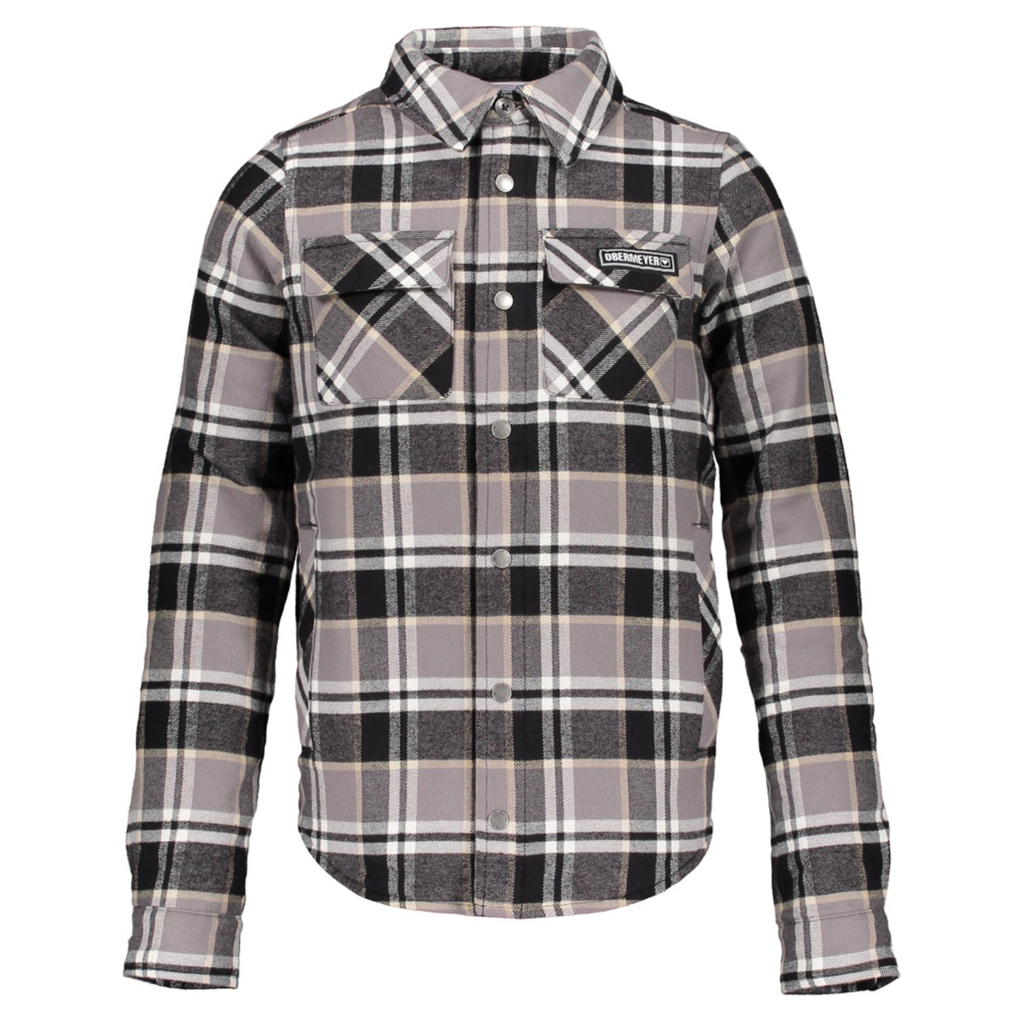 Obermeyer Avery Flannel Teen Boy's Jacket - BERM PLAID - XL