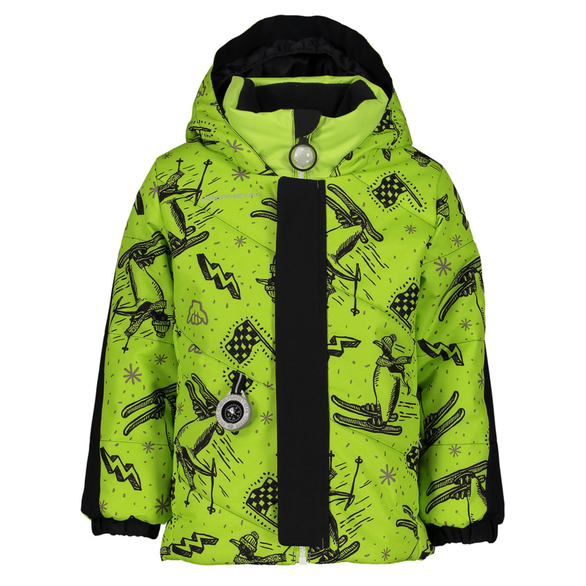 Obermeyer Camber Kid's Ski Jacket - RACER BIRDZ - 5