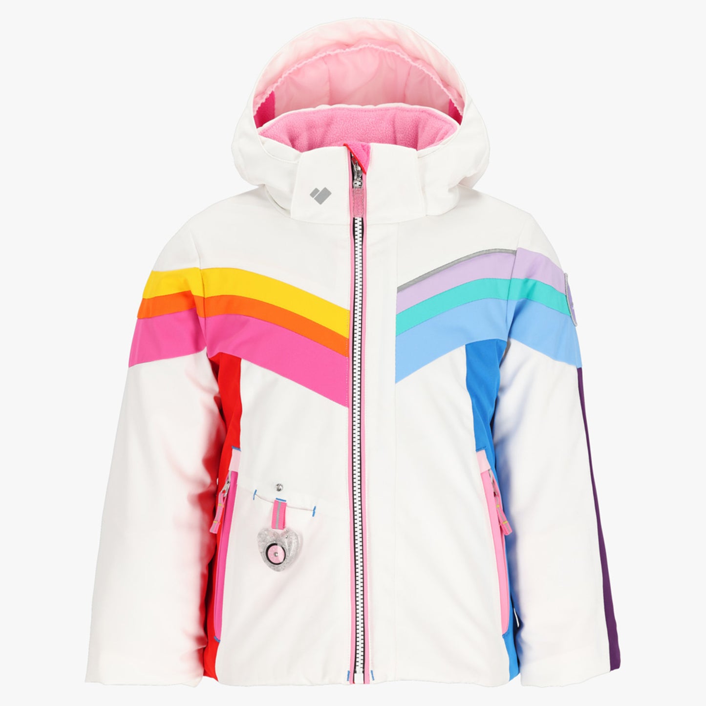 Obermeyer Cara Mia Girl's Jacket - White - 7