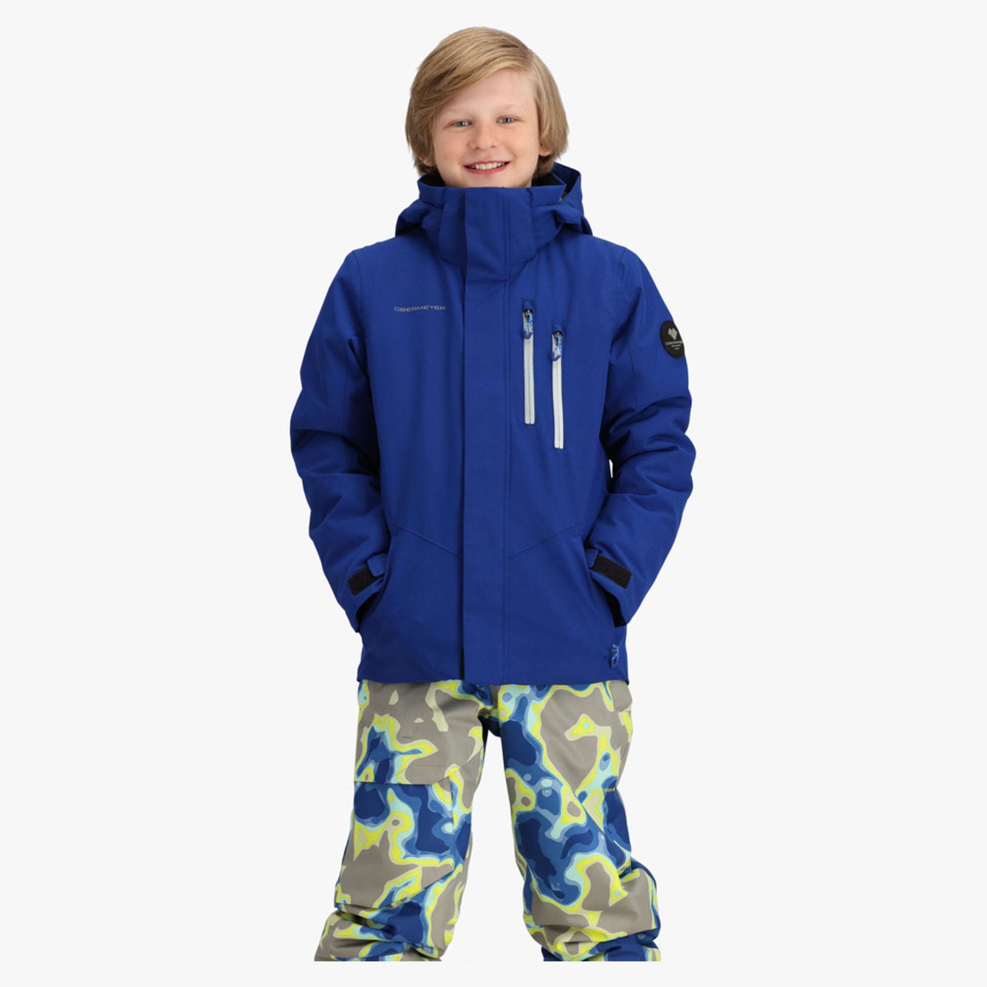 Obermeyer Gent's Junior Jacket - Snowdrift - XL