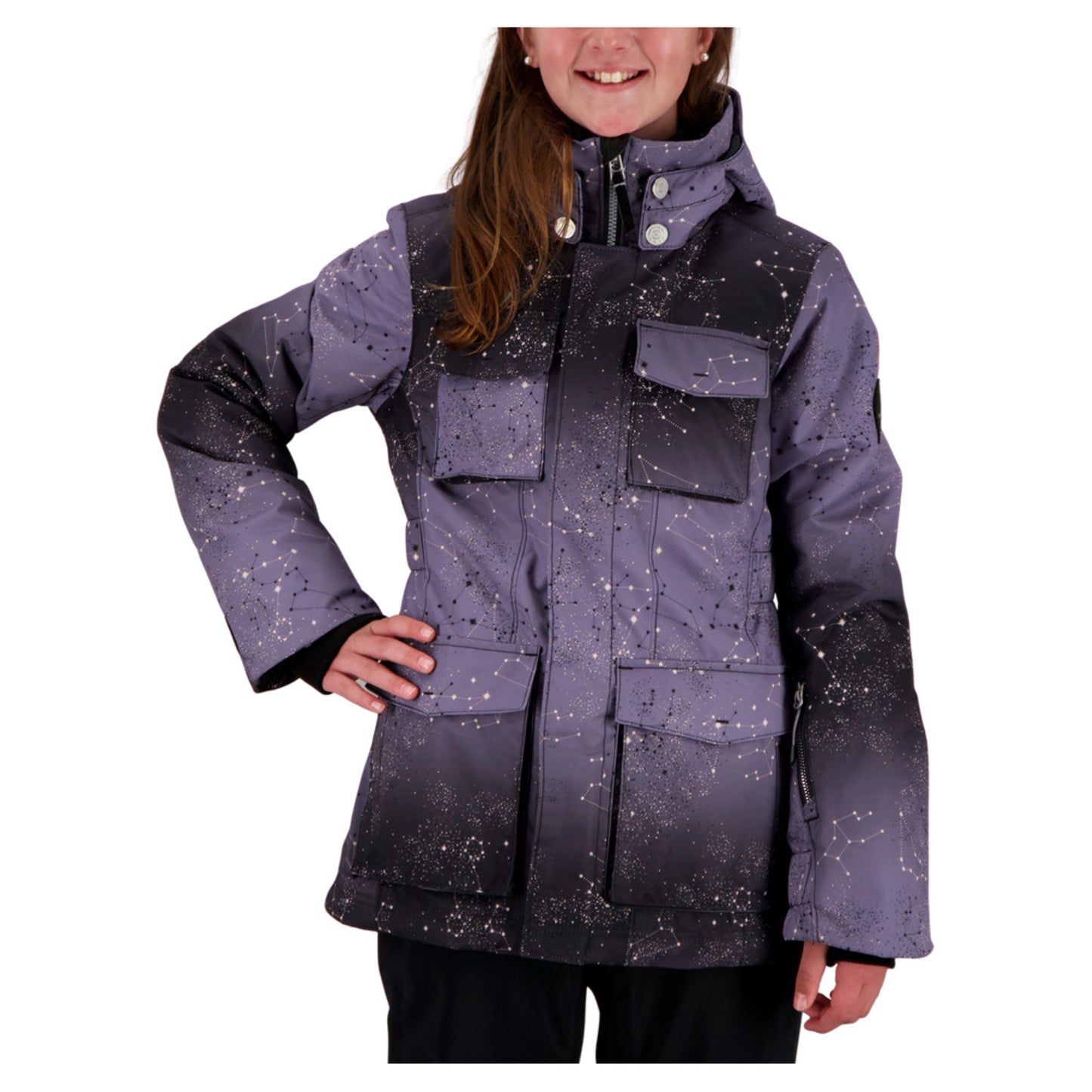 Obermeyer June Teen Jacket - STARS ALIGN - XL