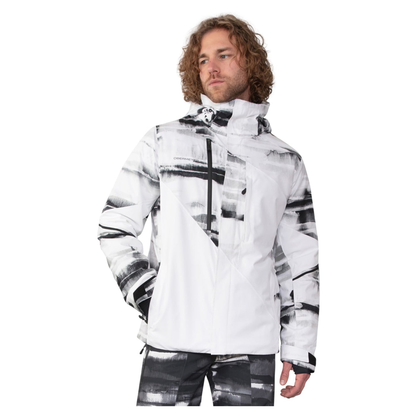 Obermeyer Kenai Jacket - WHITE OUT - XL