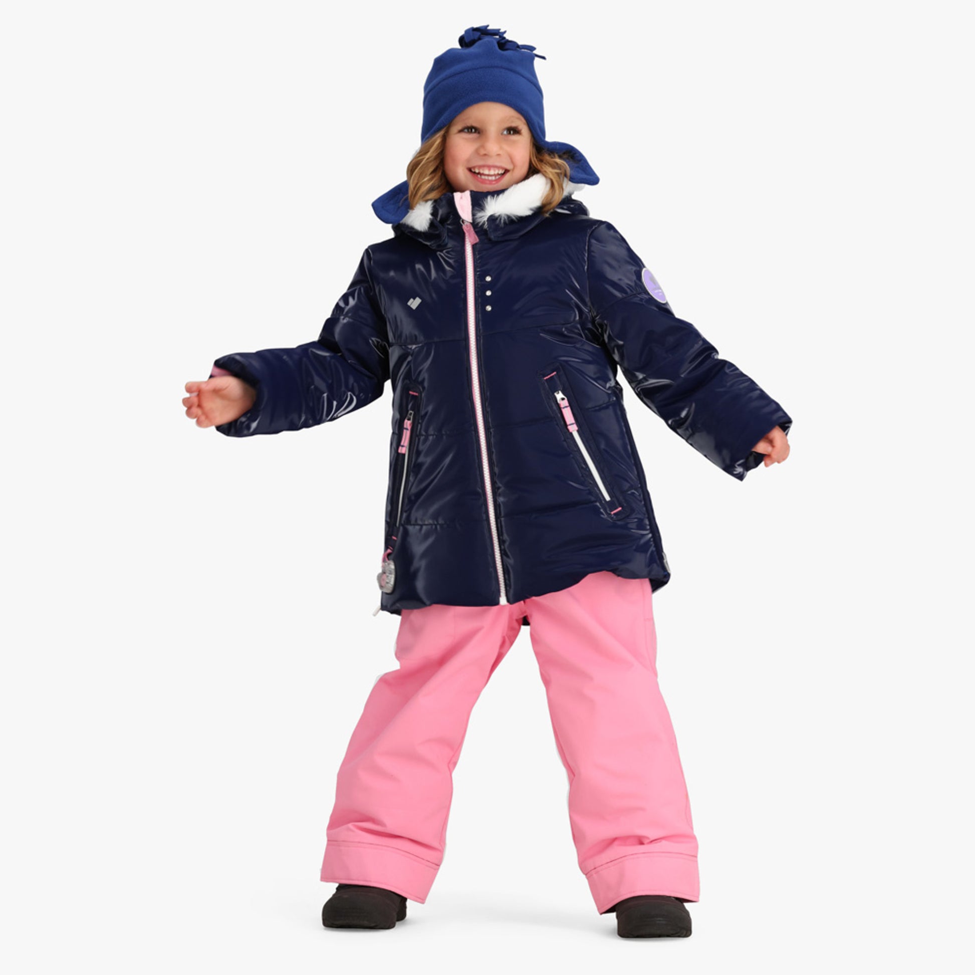 Obermeyer Roselet Girl's Jacket - Navy - 8