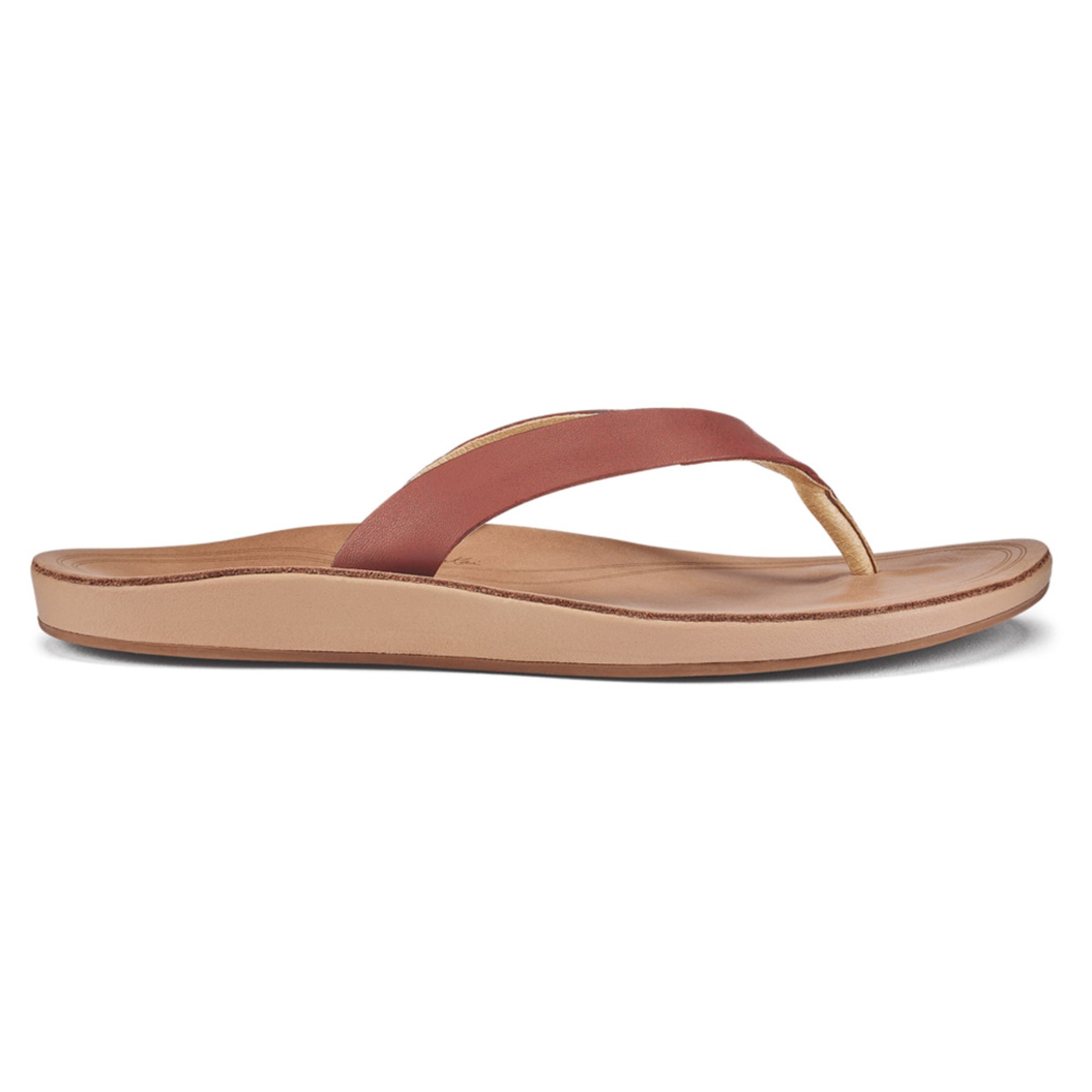 Olukai Nonohe Women's Sandals - CEDARWOOD GOLDE - 9