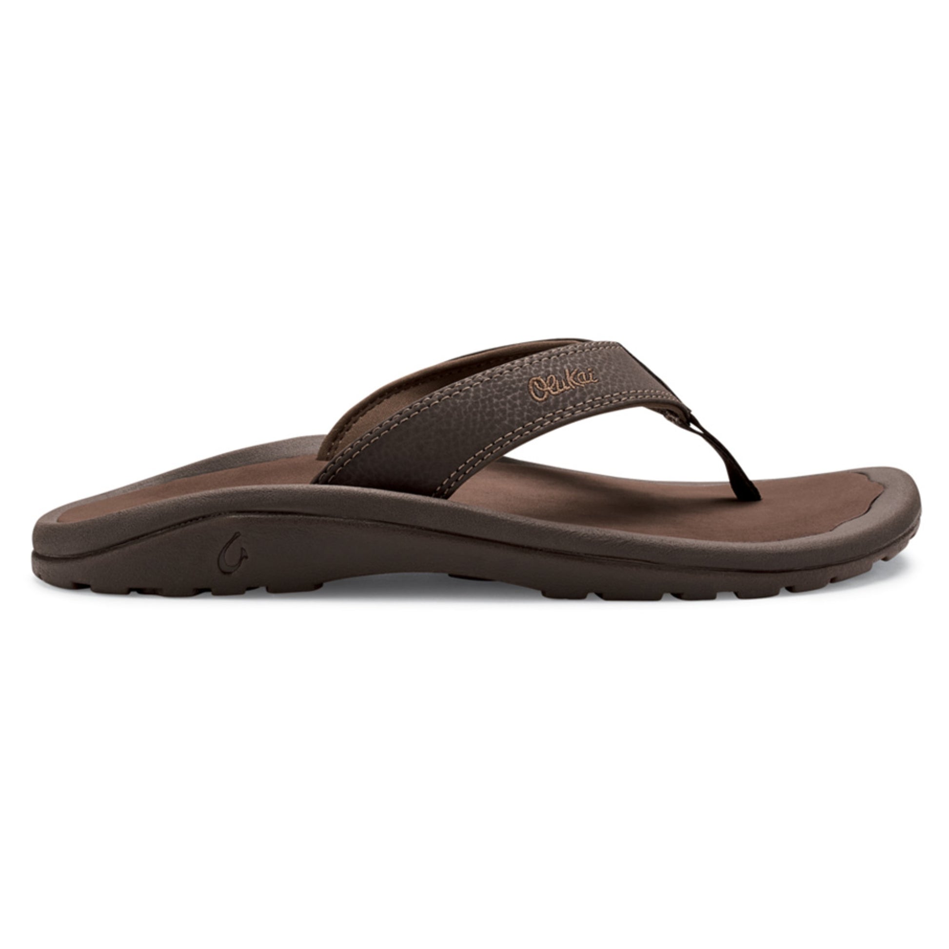 Olukai 'Ohana Men's Sandals - DARK JAVA RAY - 9