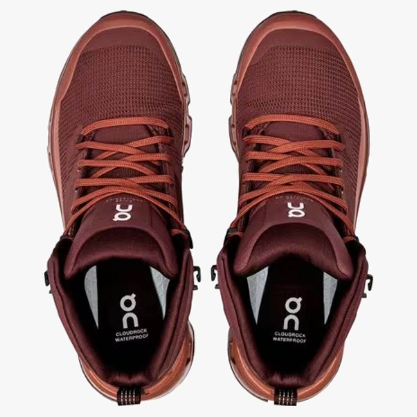 On Running Cloudrock 2 Waterproof Women's Hiking Boot - Beet/Auburn - 10