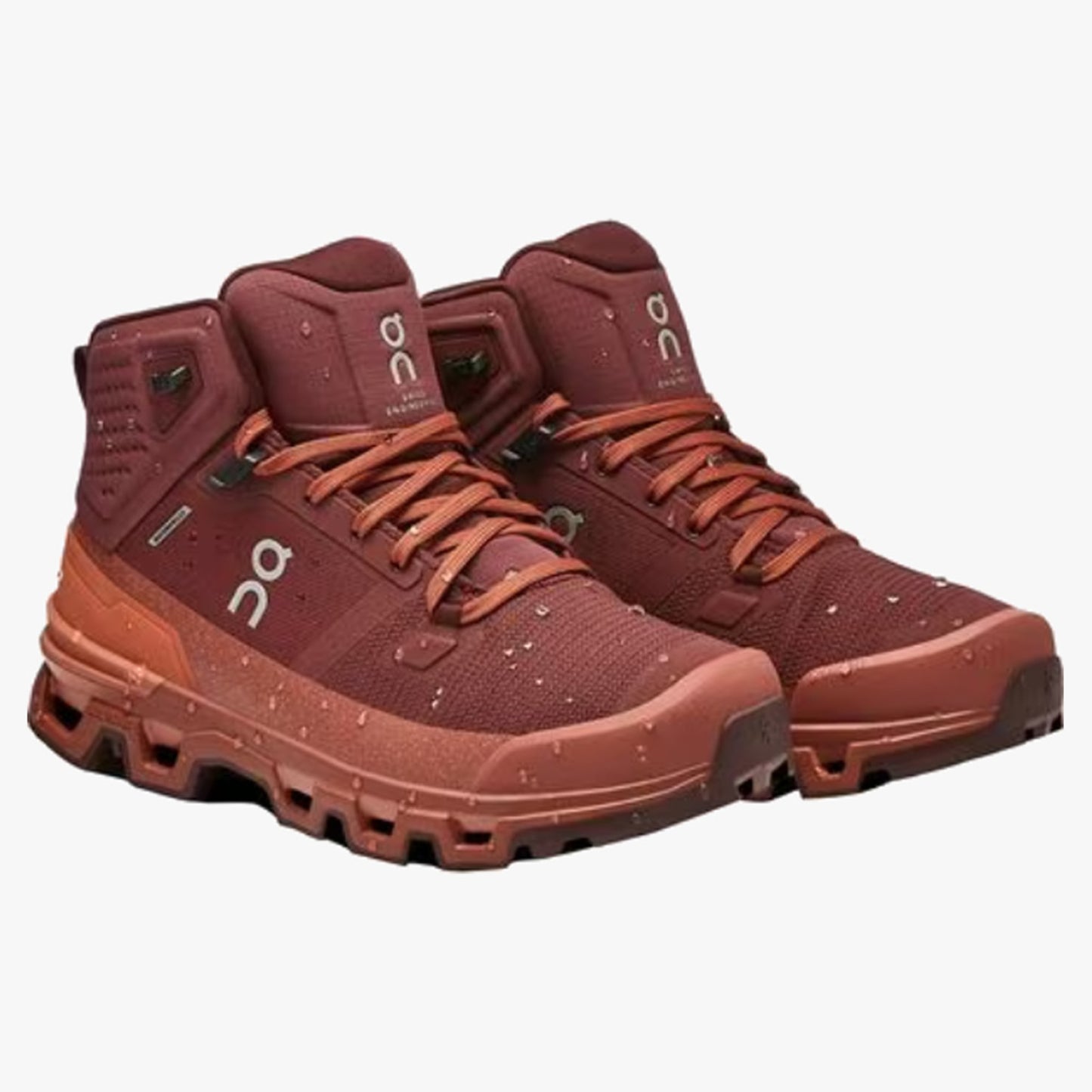 On Running Cloudrock 2 Waterproof Women's Hiking Boot - Beet/Auburn - 10