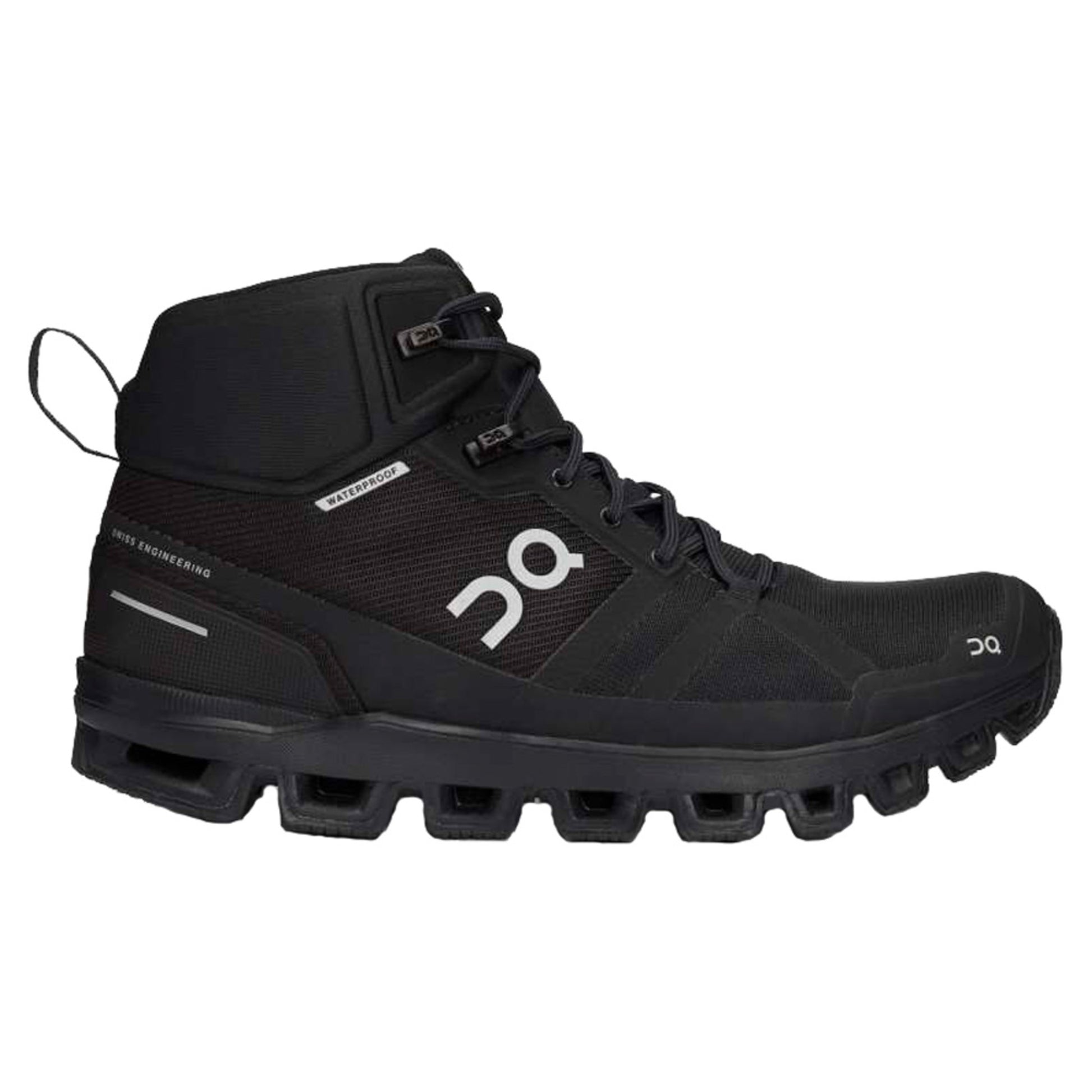 On Running Cloudrock Waterproof Women's Shoe - ALL BLACK - 9.5