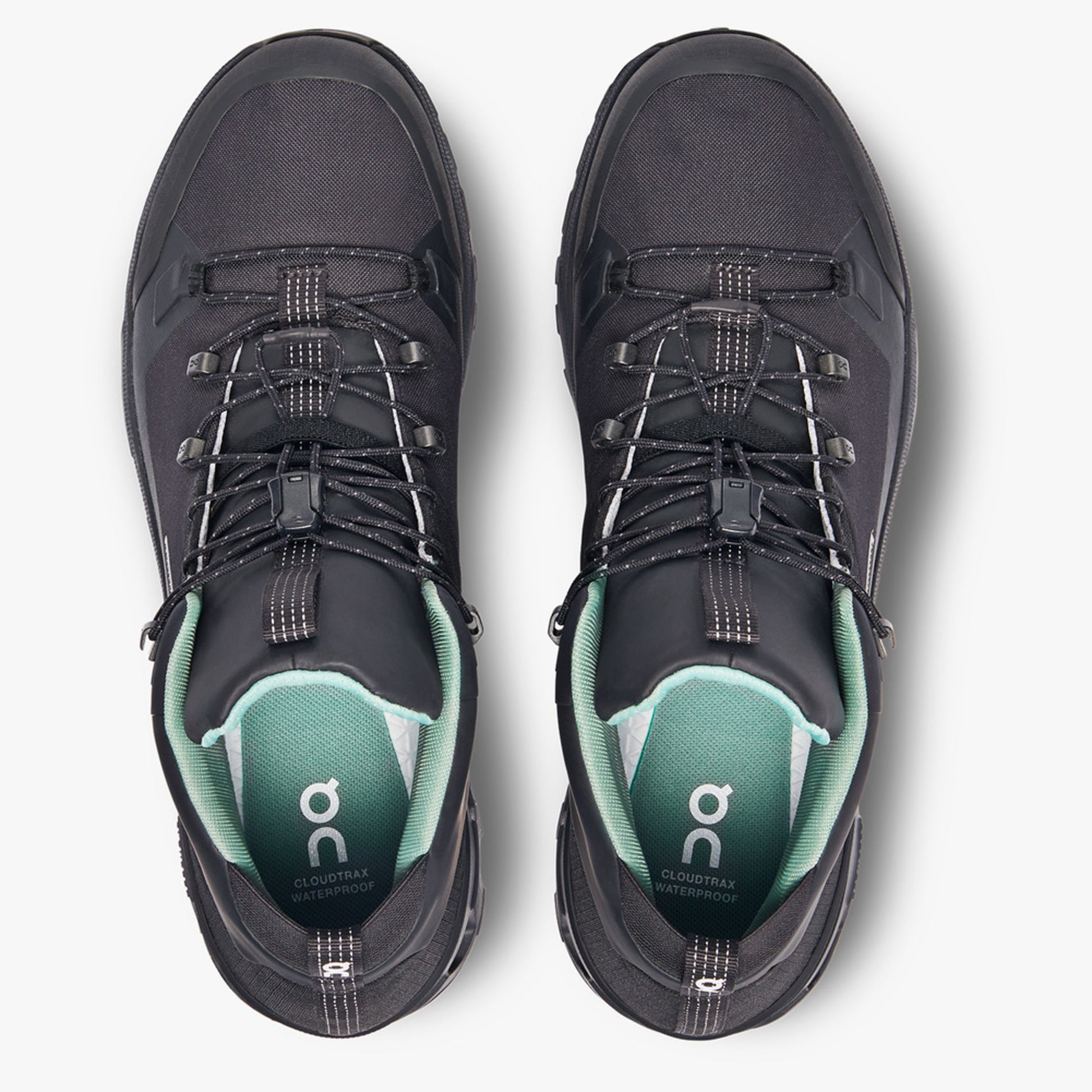 On Running Cloudtrax Waterproof Men's Shoes - Black - 13