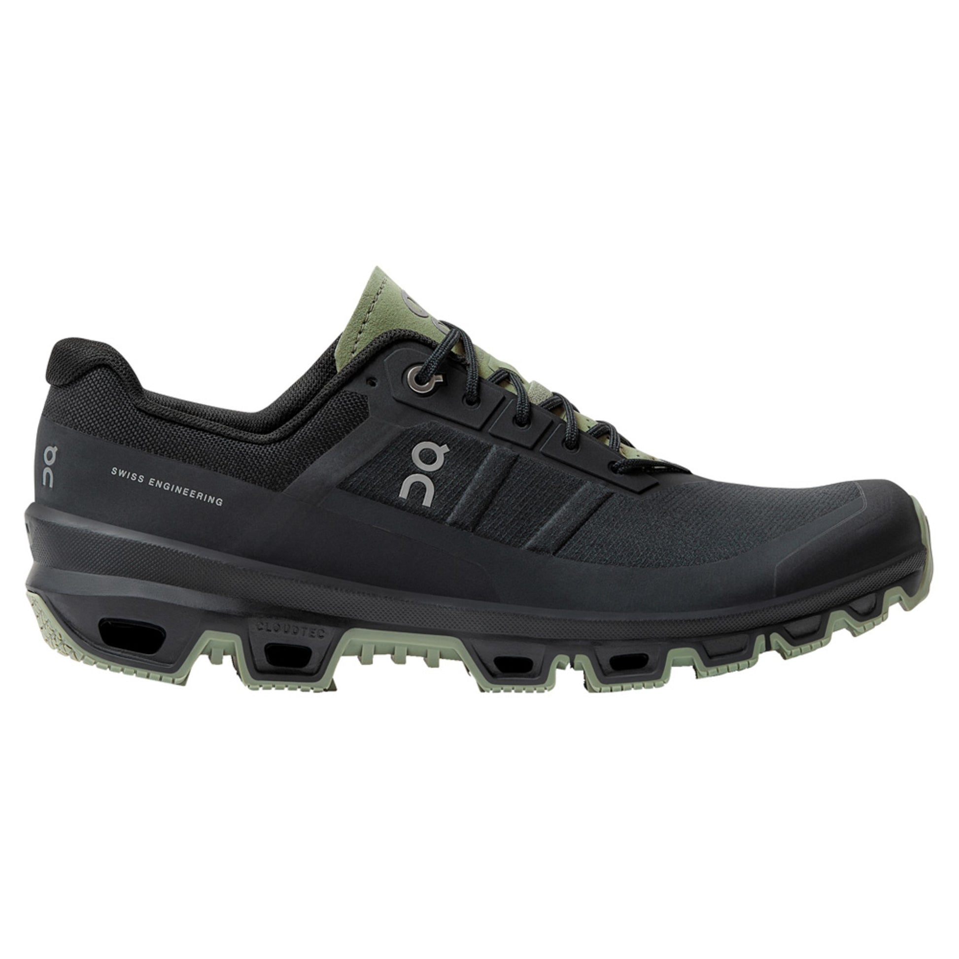 On Running Cloudventure 3 Men's Trail Running Shoe - BLACK RESEDA - 9