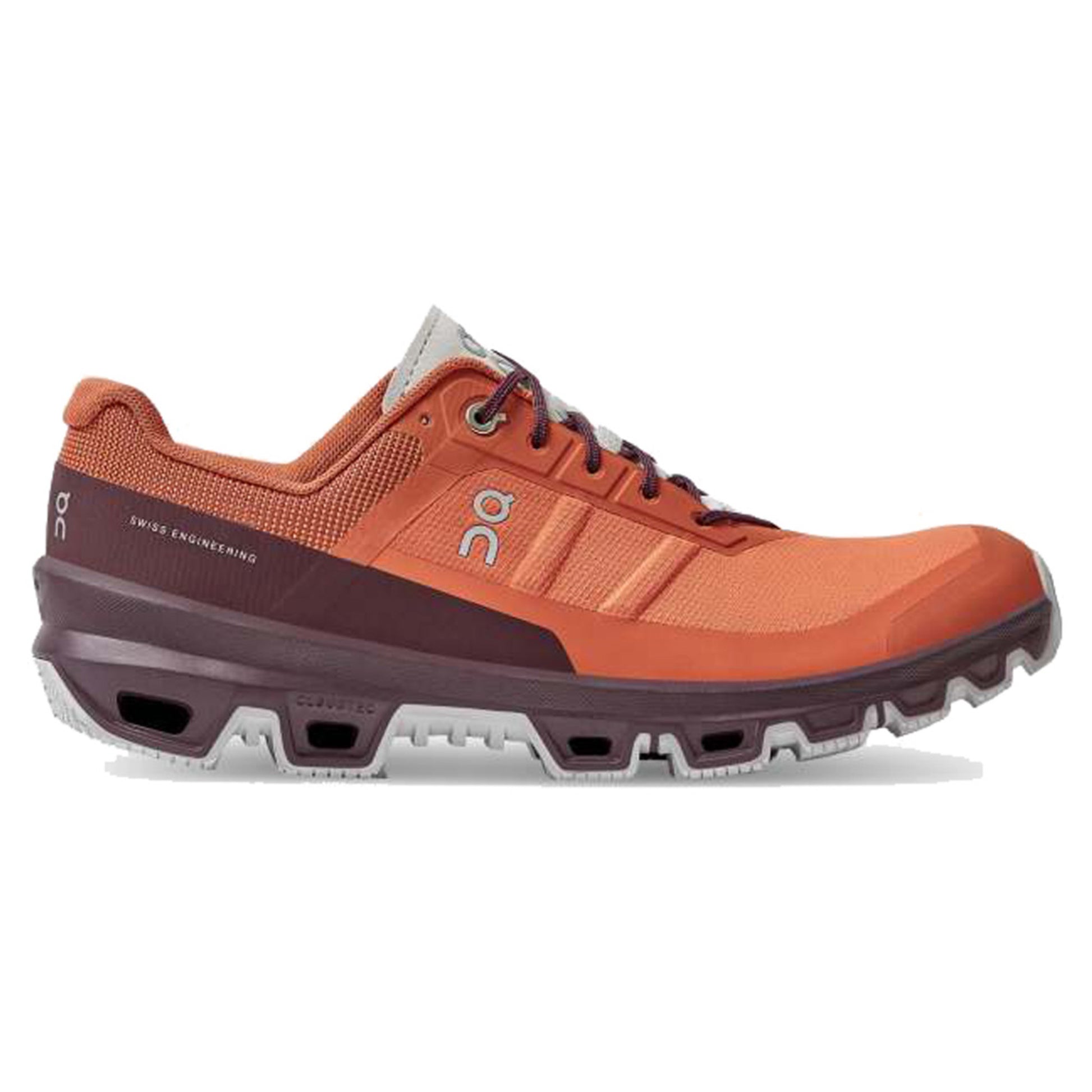On Running Cloudventure 3 Men's Trail Running Shoe - FLARE MULBERRY - 8