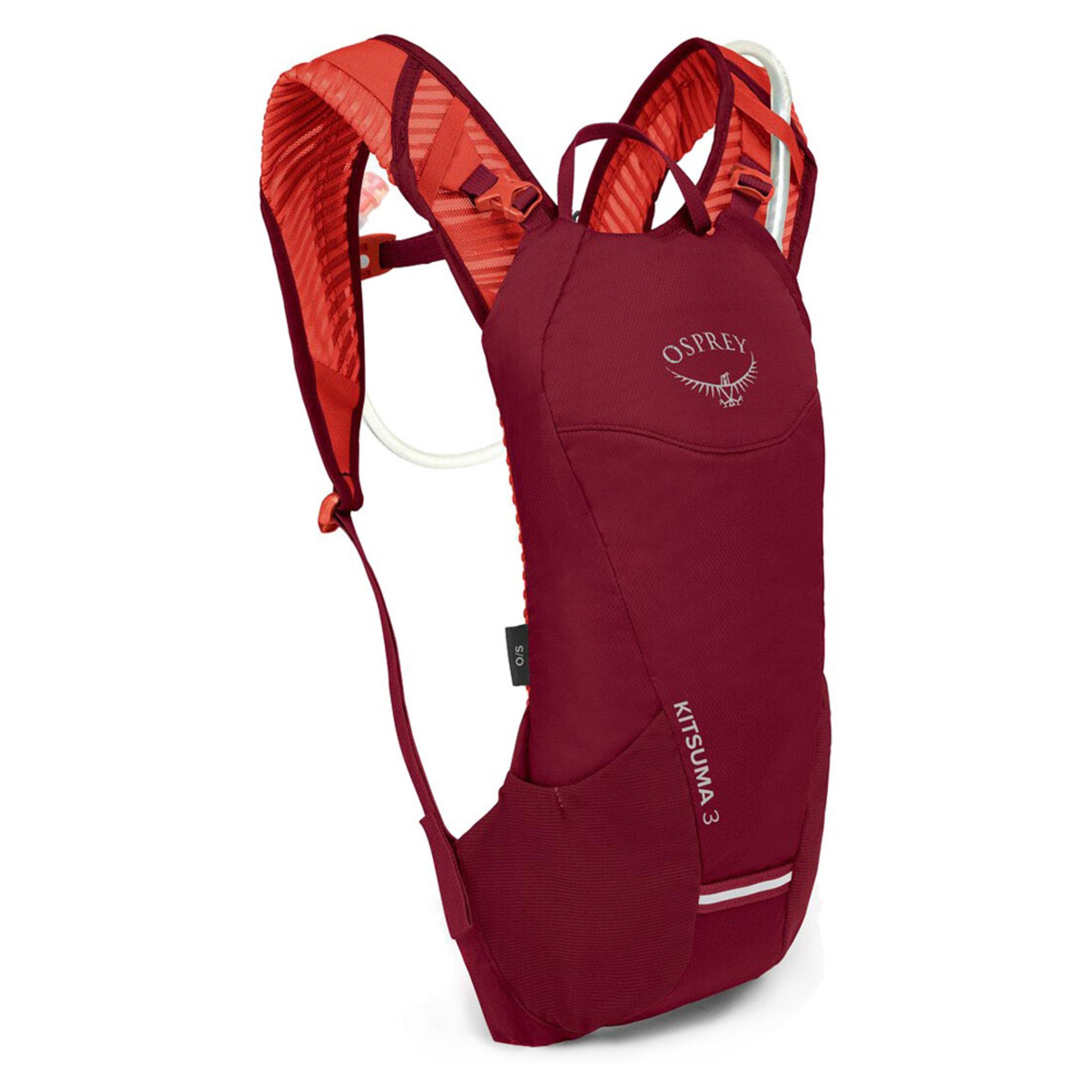 Osprey Kitsuma 3 w/ Reservoir Bike Hydration Pack - CLARET RED