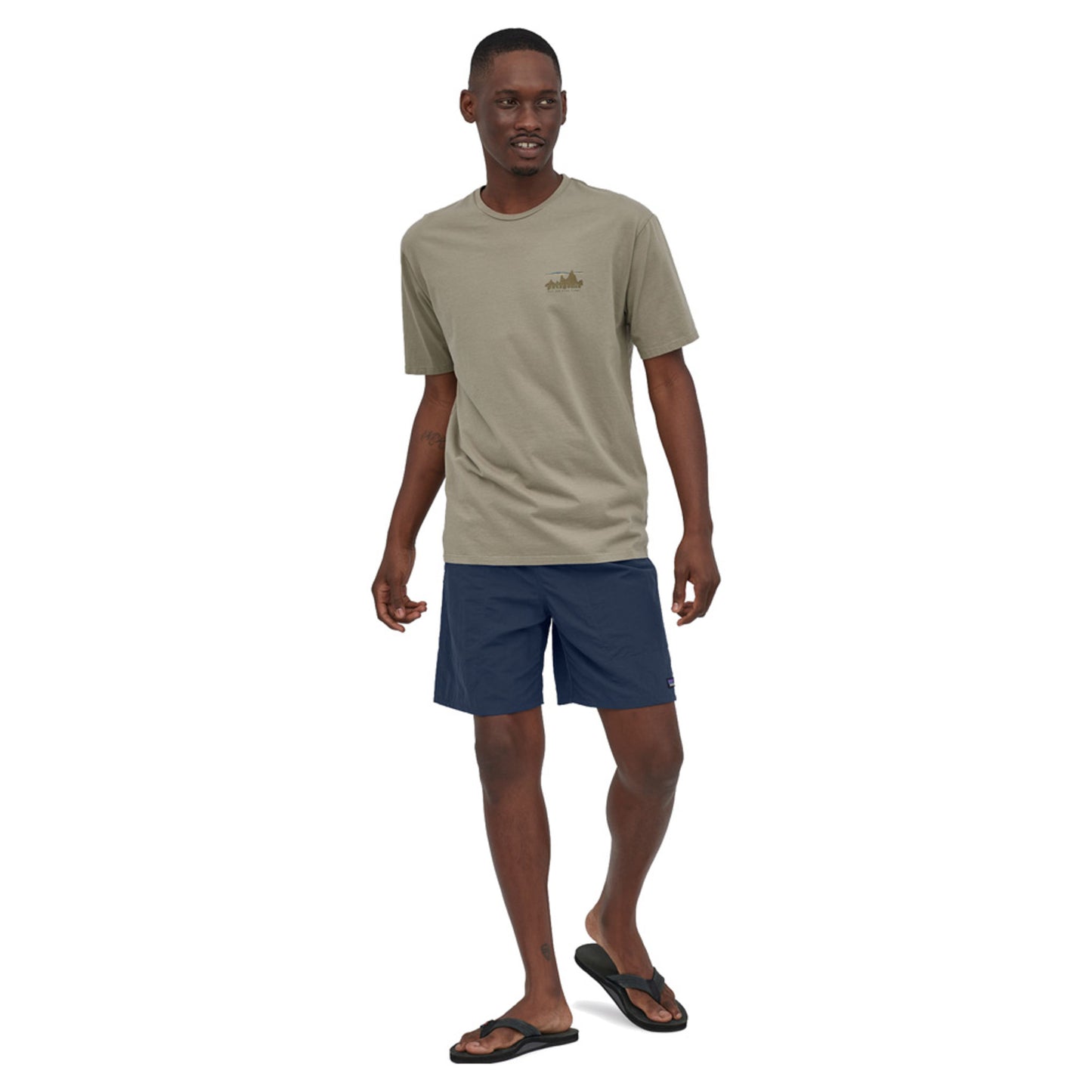 Patagonia Baggies Longs Men's Shorts - 7 inch - Dark Ash - S