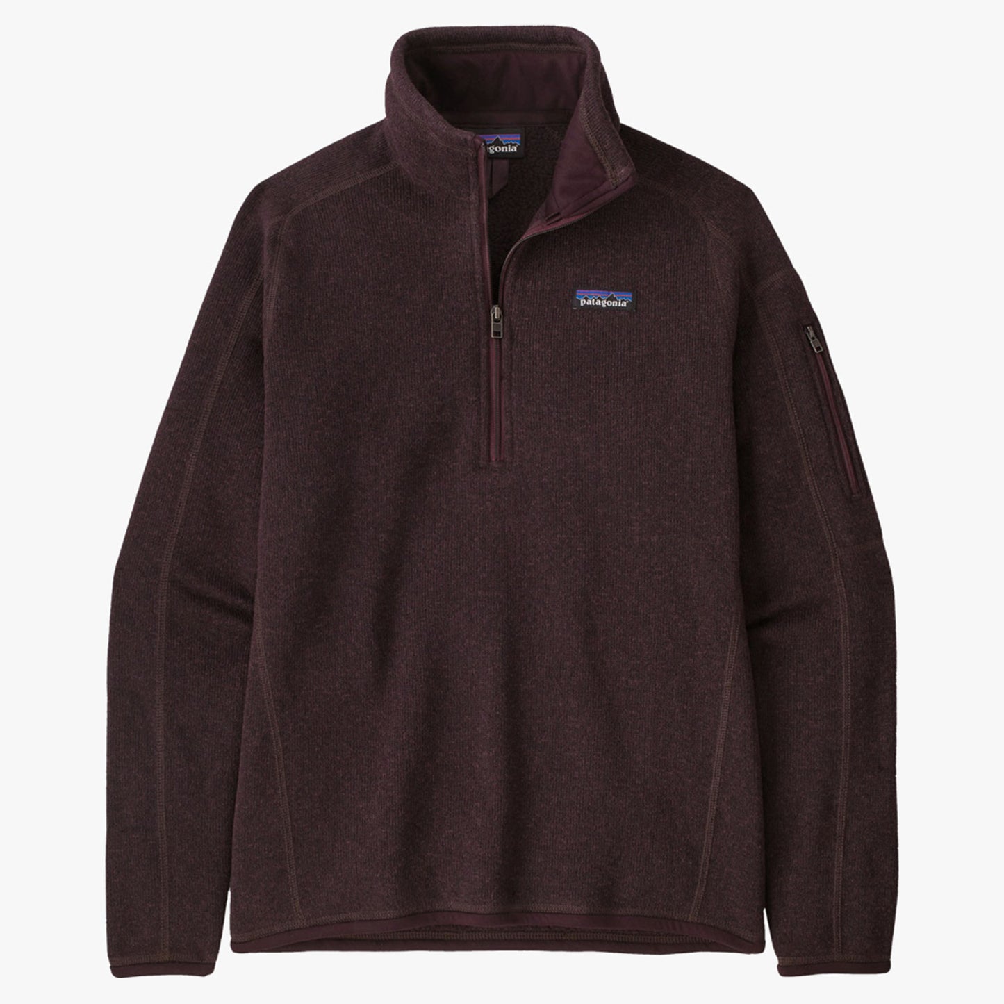 Patagonia Better Sweater Women's 1/4 Zip - Obsidian Plum - XXL