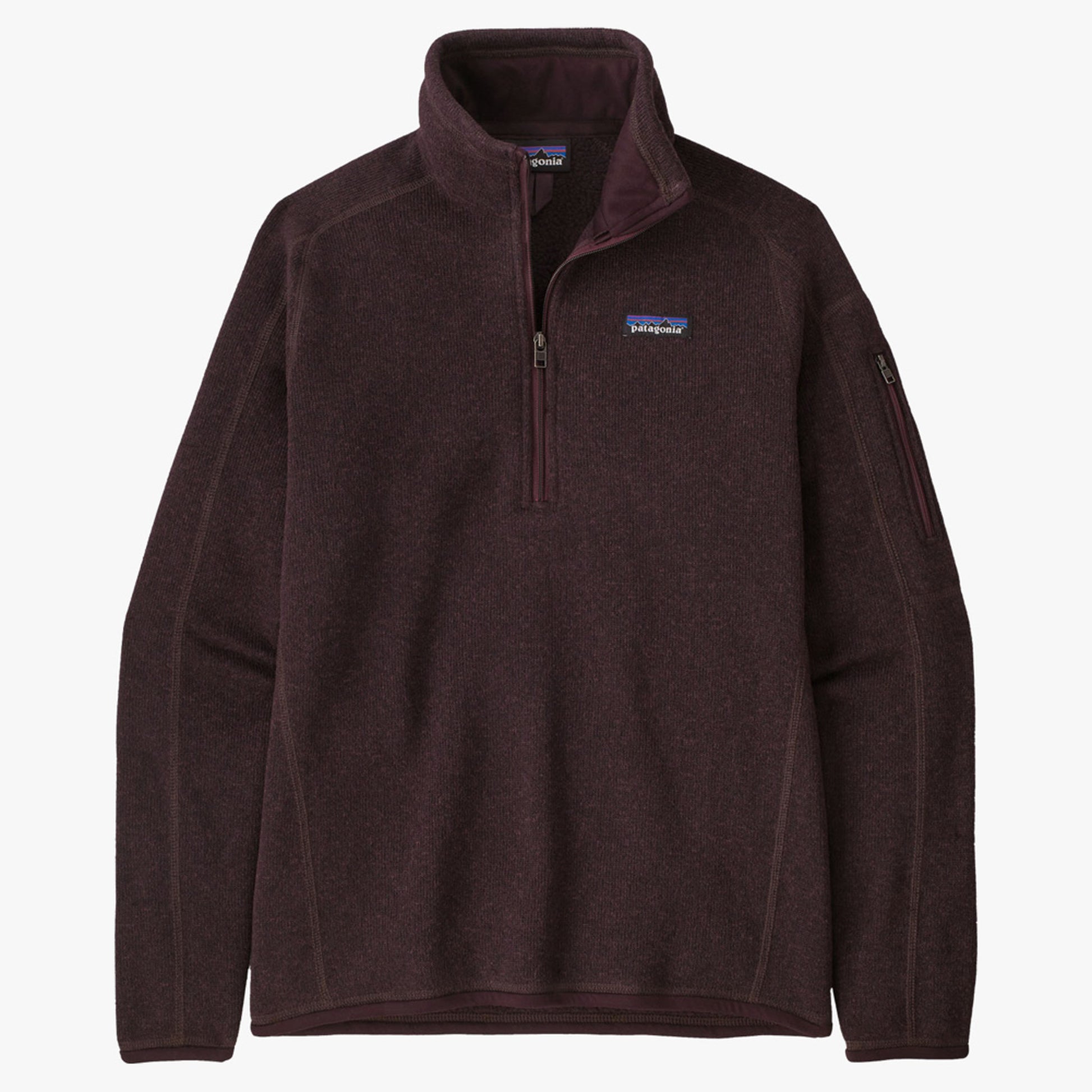 Patagonia Better Sweater Women's 1/4 Zip - Obsidian Plum - XXL
