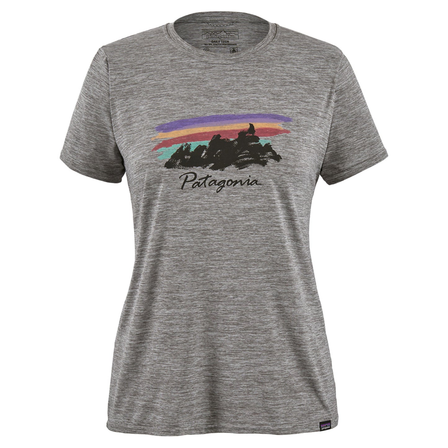 Patagonia Capilene Cool Daily Graphic Shirt - FEATHER GREY - XL