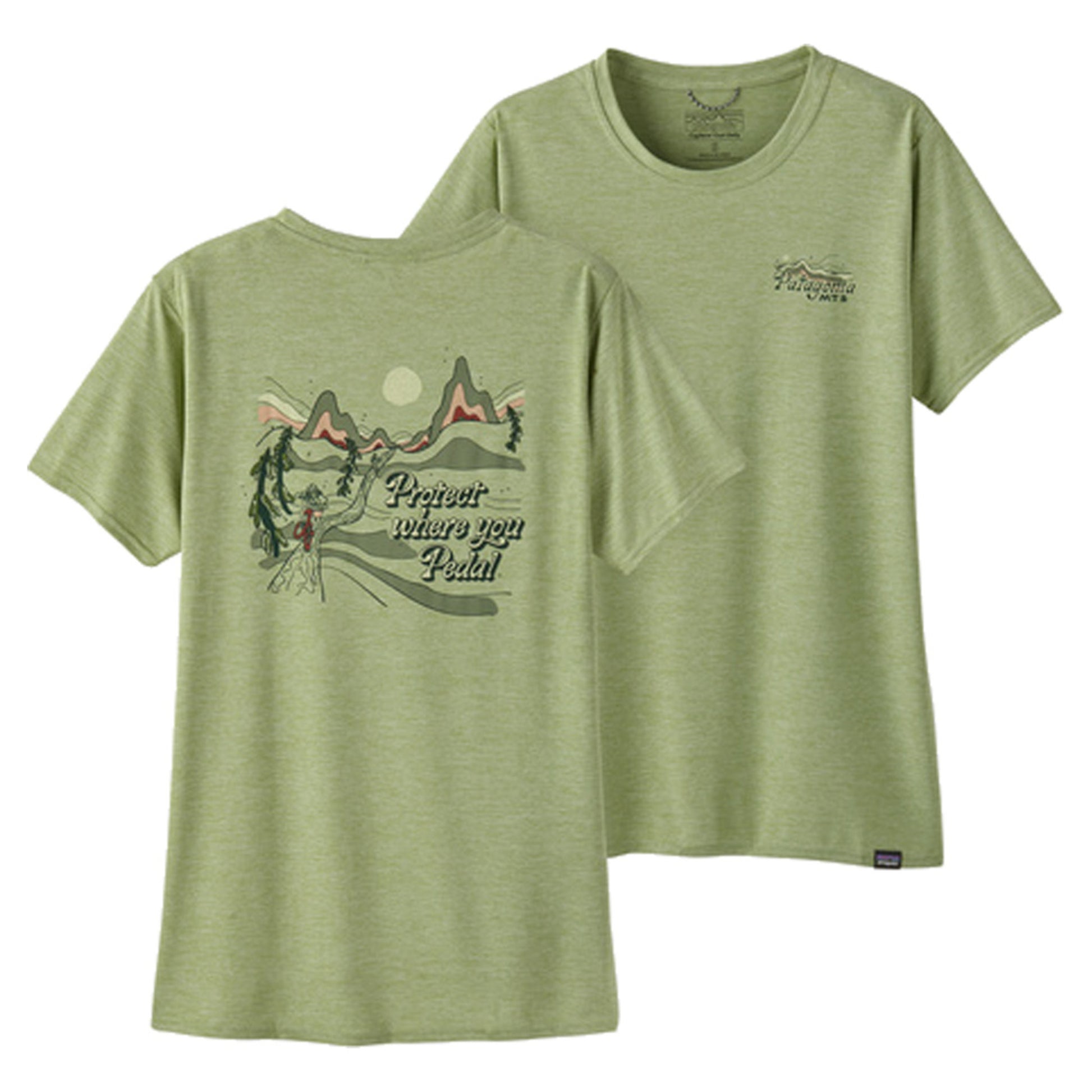 Patagonia Capilene Cool Daily Lands Graphic Women' - PRETECT PEDAL S - XL