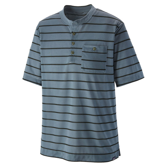 Patagonia Capilene Cool Trail Men's Bike Henley - FURROW STRIPE_M - XXL