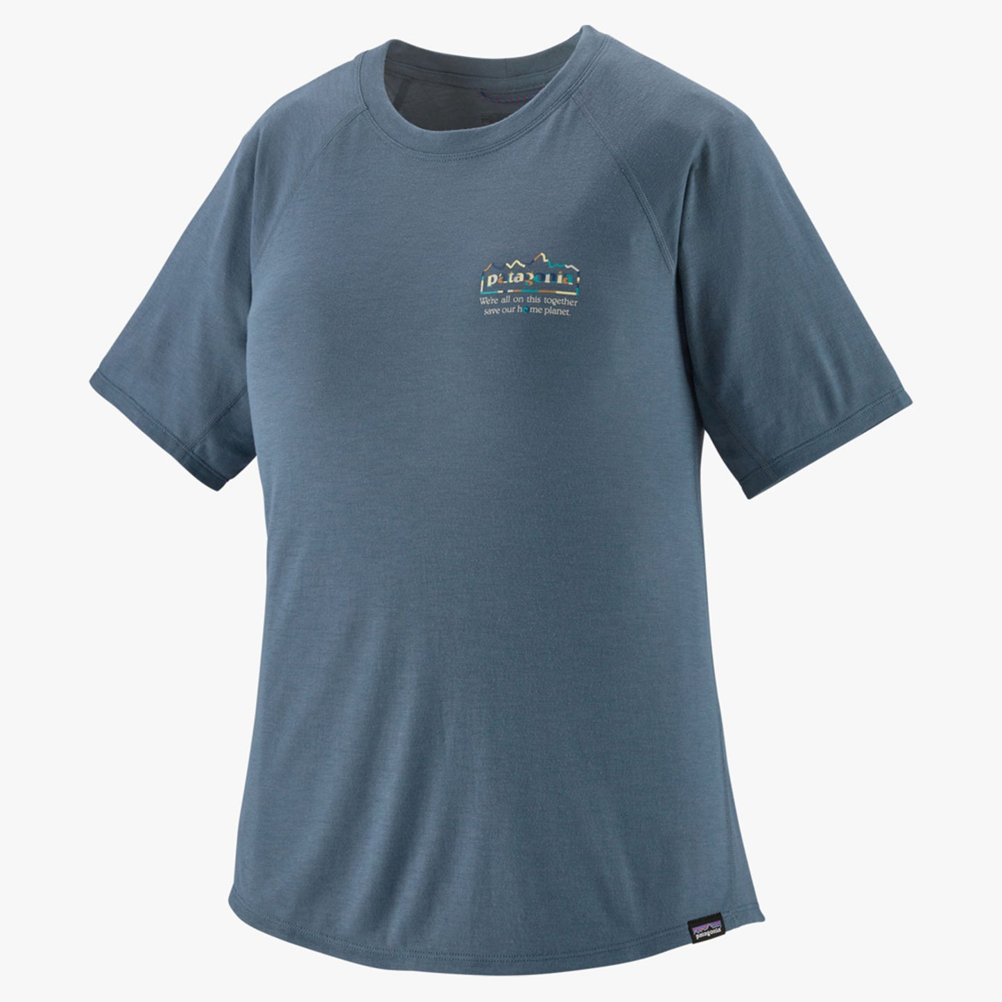 Patagonia Capilene Cool Trail Women's Graphic Shirt - Utility Blue - XL