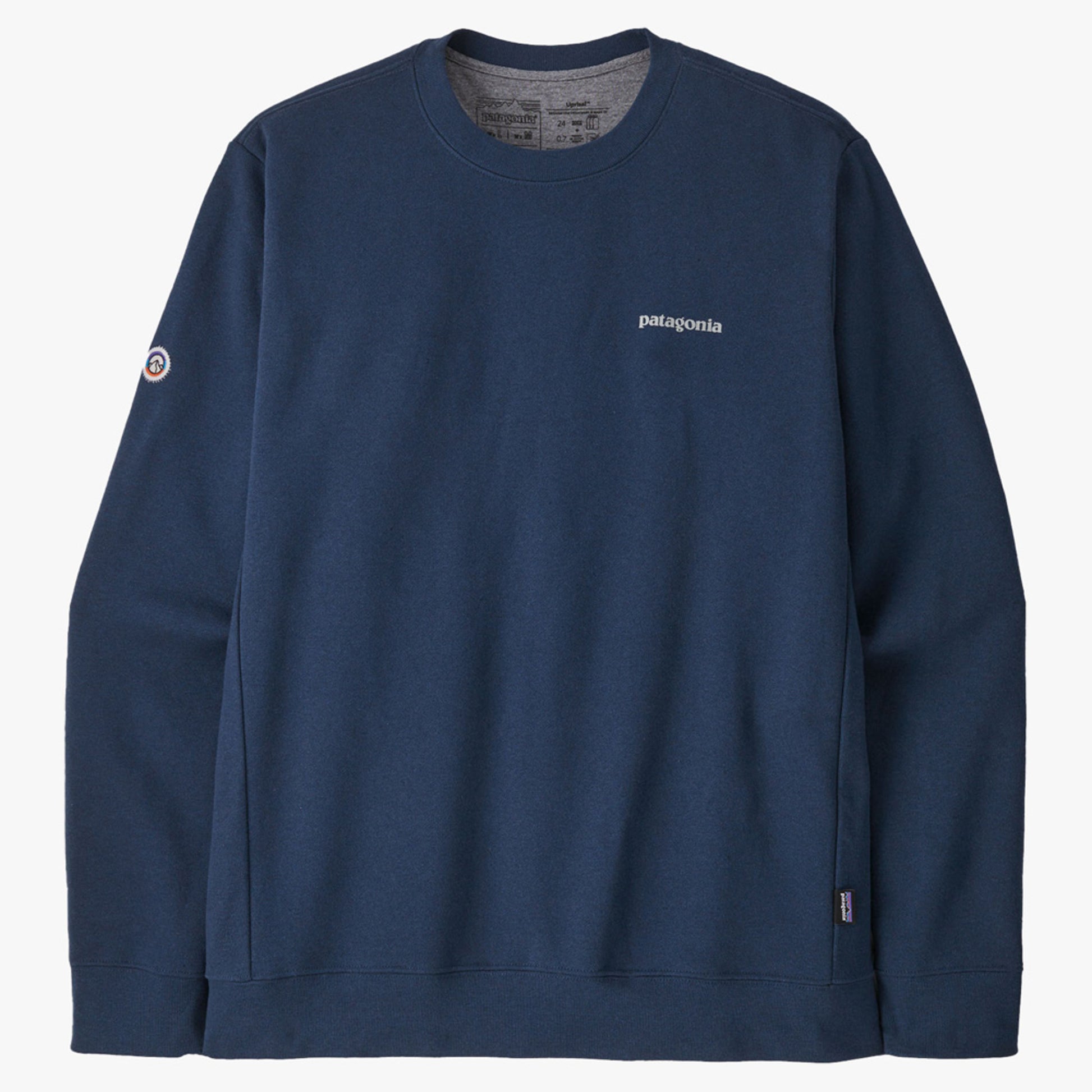 Patagonia Fitz Roy Icon Uprisal Crew Men's Sweatshirt - Lagom Blue  - XL