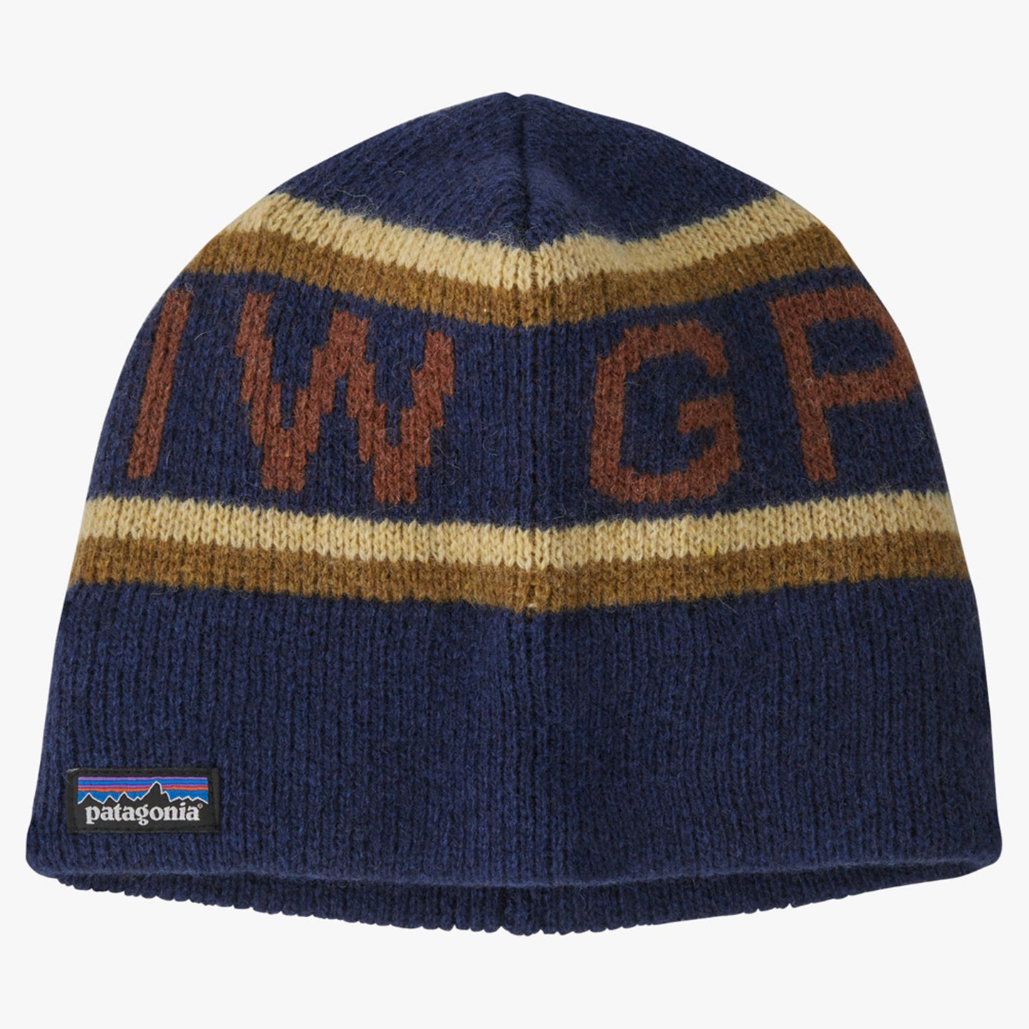 Patagonia Fun Hog Beanie - GPIW Knit: Stone Blue