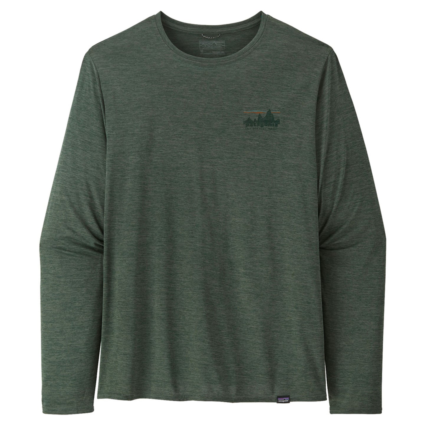Patagonia Long-Sleeved Capilene Cool Daily Men's Graphic Shirt - 73 SKYLINE PINY - XXL