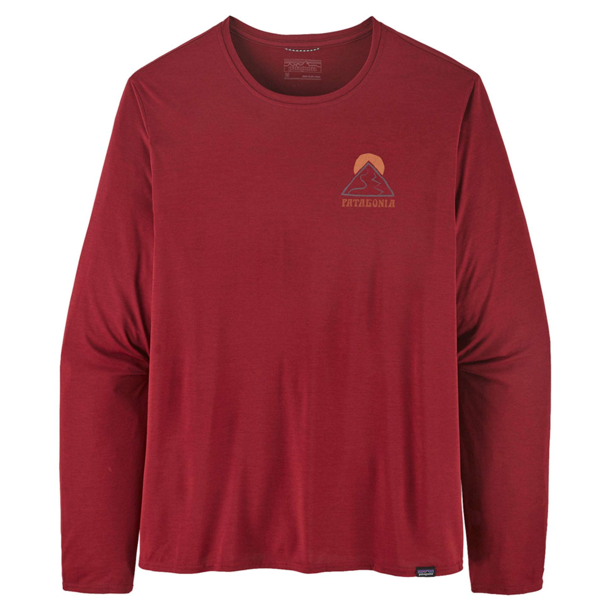 Patagonia Long-Sleeved Capilene Cool Daily Men's Graphic Shirt - Feather Grey  - XL