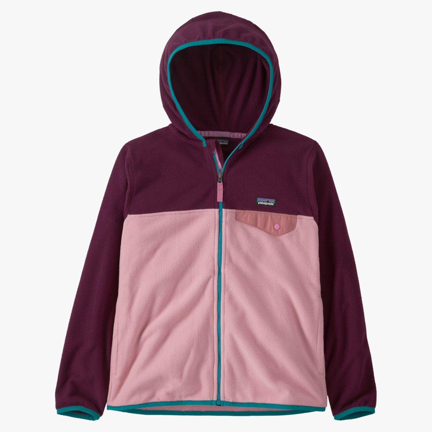 Patagonia Micro D Snap-T Kid's Jacket - Planet Pink - XL