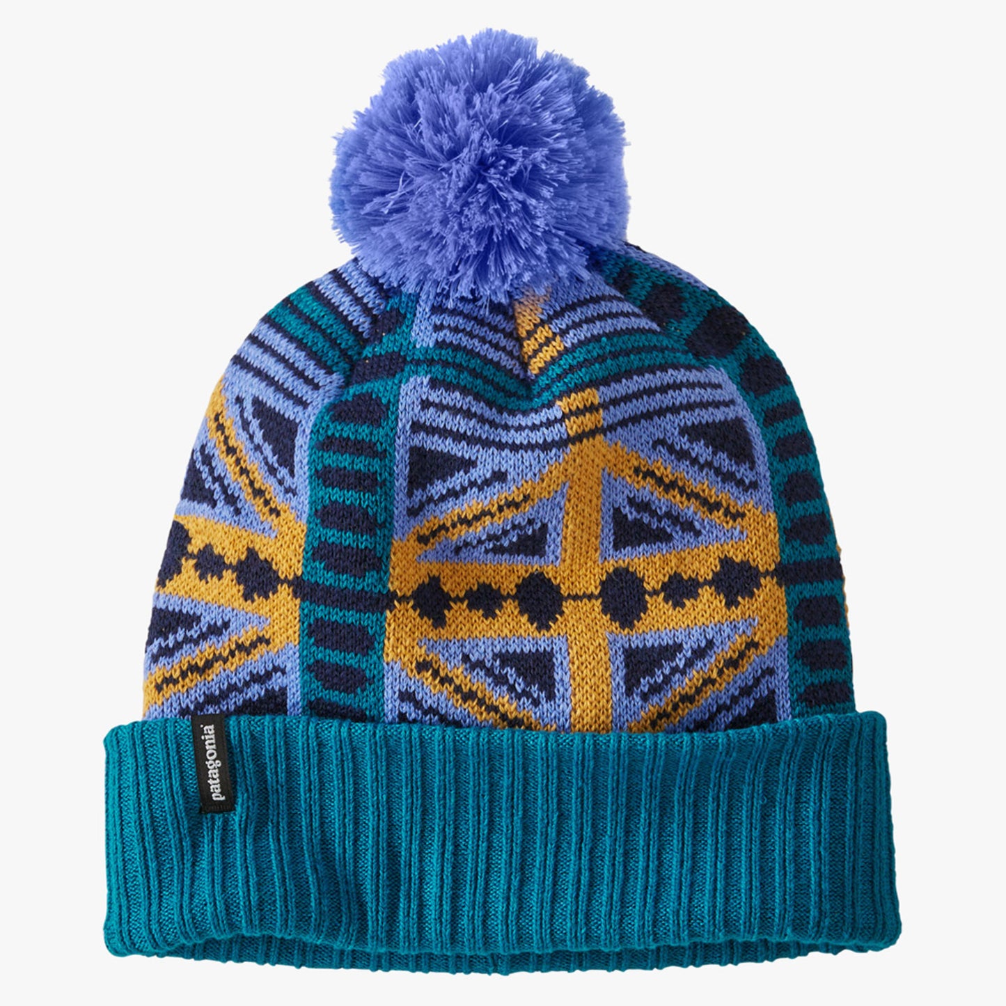 Patagonia Powder Town Beanie - Snow Beam: Pale Periwinkle