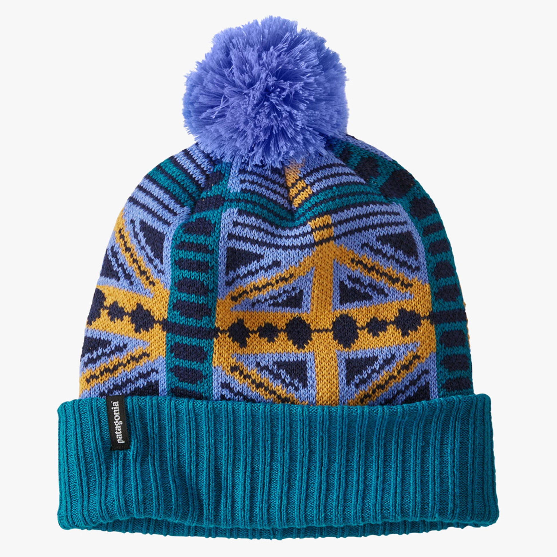 Patagonia Powder Town Beanie - Snow Beam: Pale Periwinkle