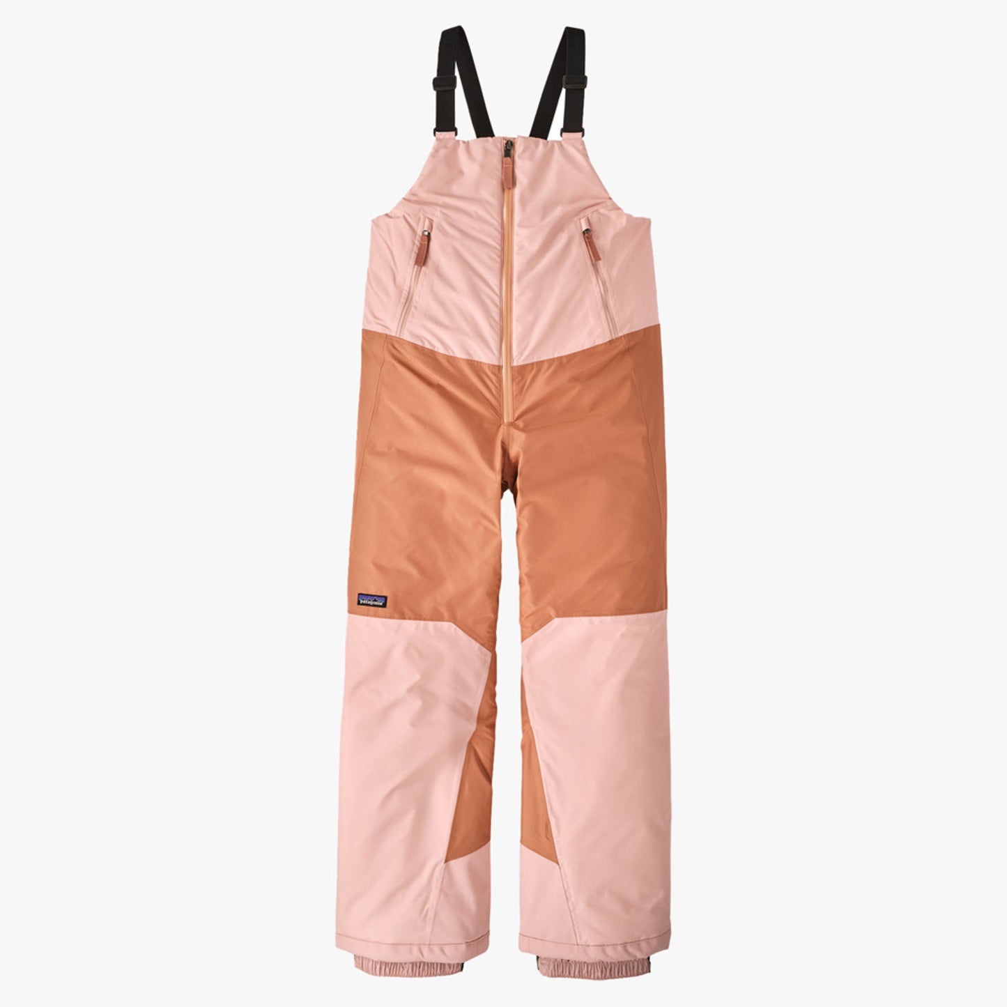 Patagonia Powder Town Kid's Bib - Mallow Pink - XXL