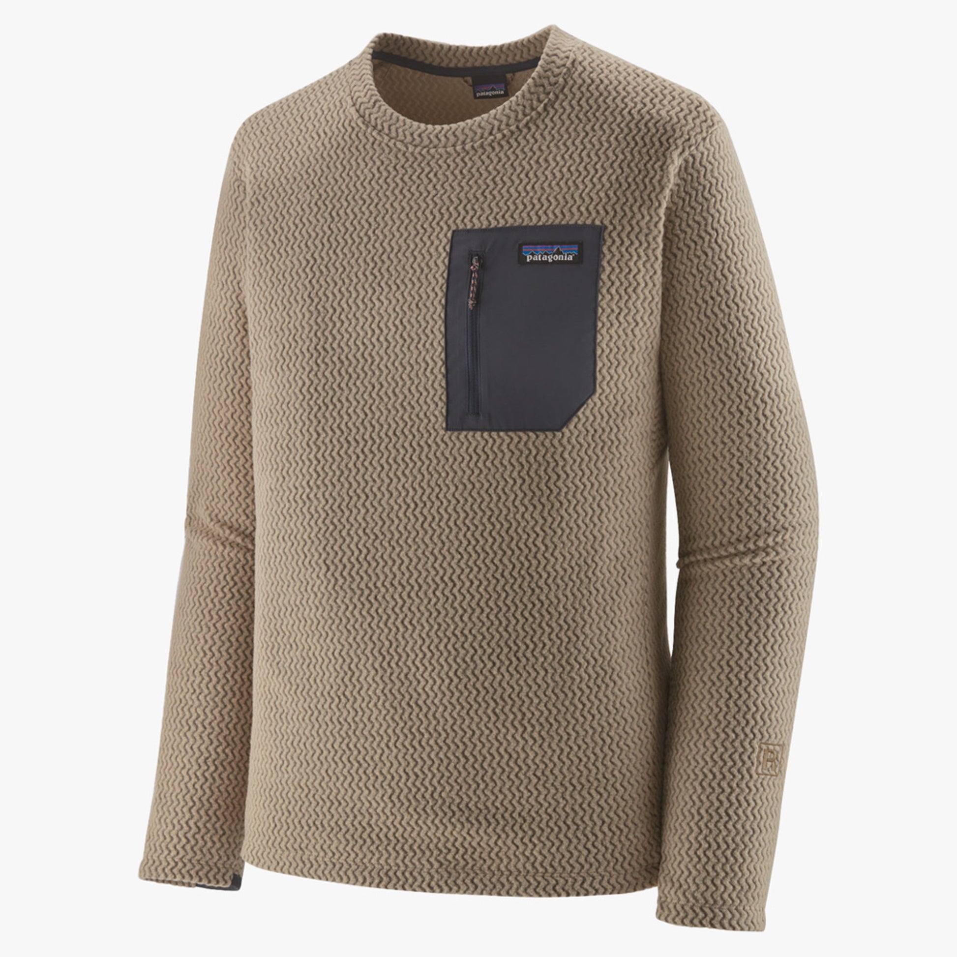 Patagonia R1 Air Men's Crew - Oar Tan - XL