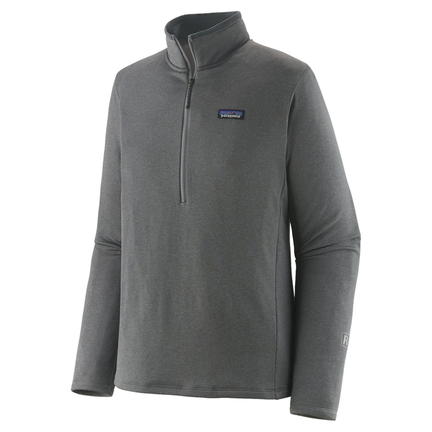 Patagonia R1 Daily Men's Zip-Neck - NOBLE GREY_SALT - S
