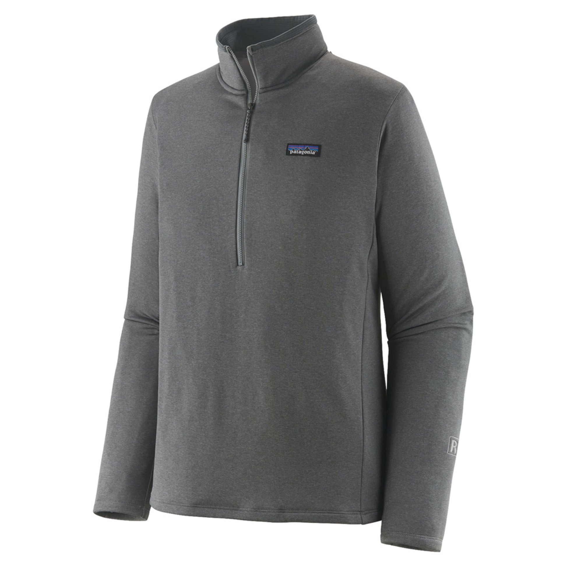 Patagonia R1 Daily Men's Zip-Neck - NOBLE GREY_SALT - S