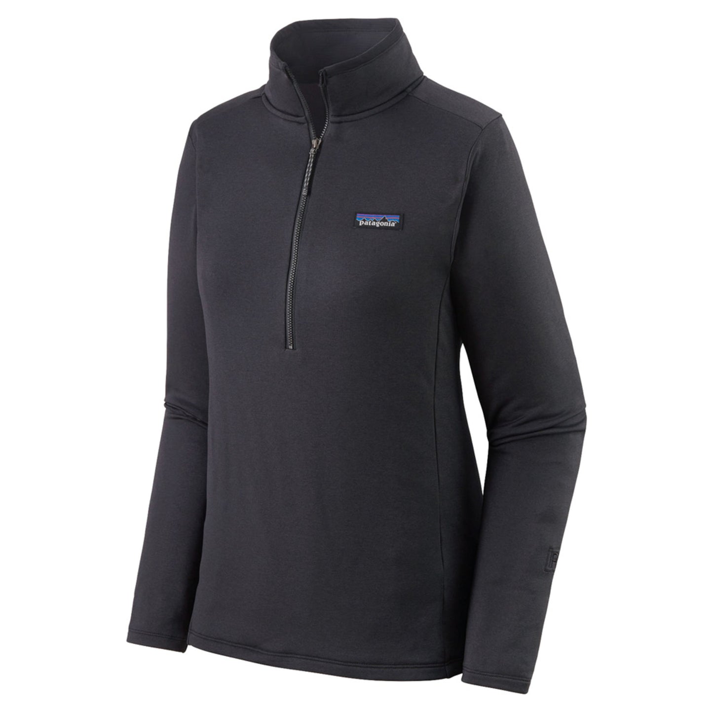 Patagonia R1 Daily Women's Zip-Neck - INK BLACK_BLACK - XS