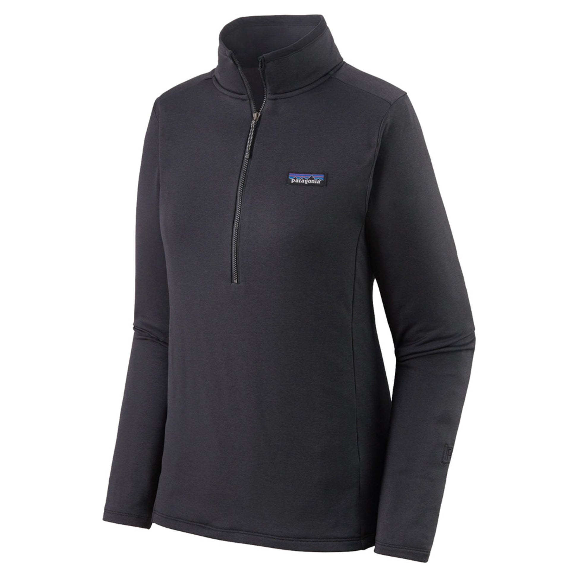 Patagonia R1 Daily Women's Zip-Neck - INK BLACK_BLACK - XS